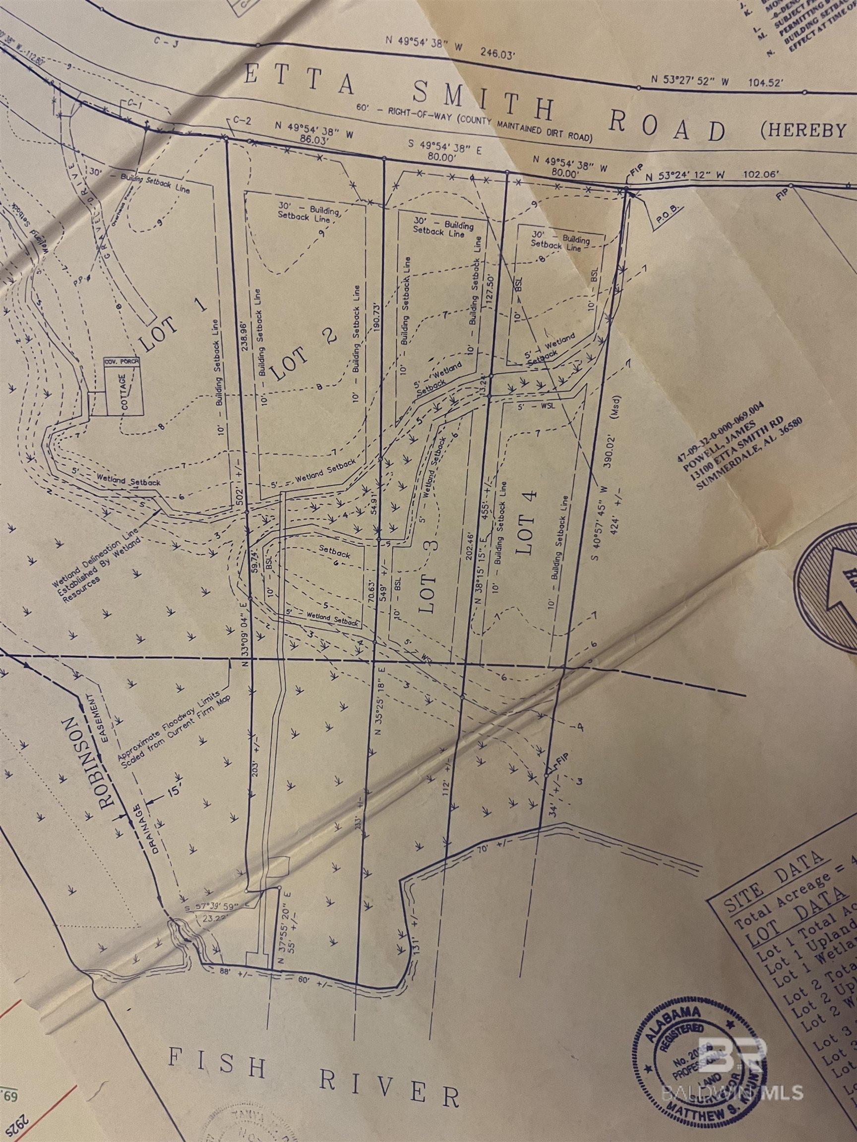 Homes for sale in Summerdale, AL | 00 Etta Smith Road, Summerdale, AL 36580 | MLS# 382688