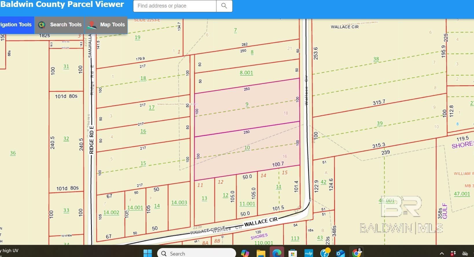 Homes for sale in Gulf Shores, AL | Lot 16 & 17 Wallace Circle, Gulf Shores, AL 36542 | MLS# 382983
