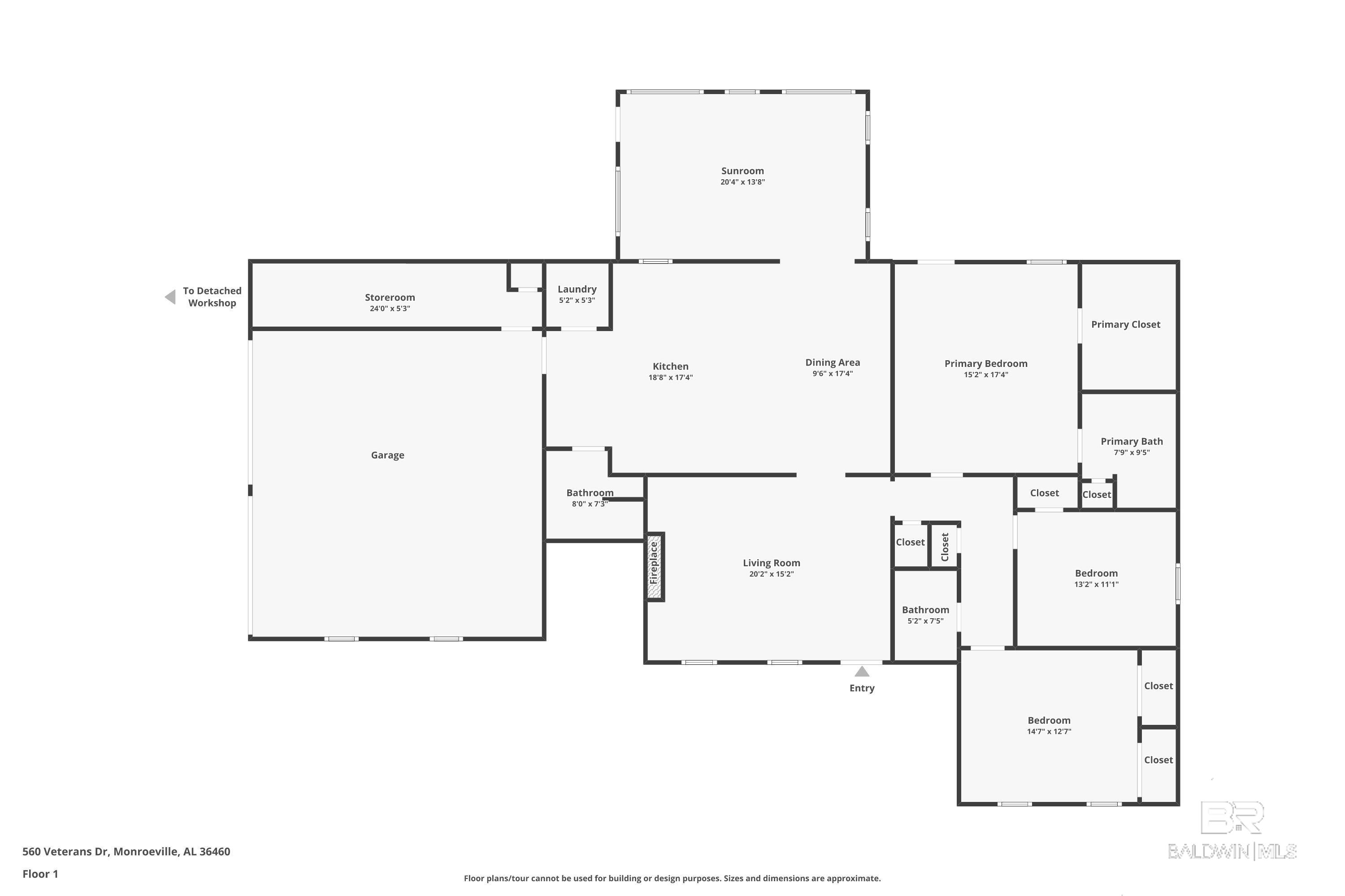 Homes for sale in Monroeville, AL | 560 Veterans Avenue, Monroeville, AL 36460 | MLS# 389313