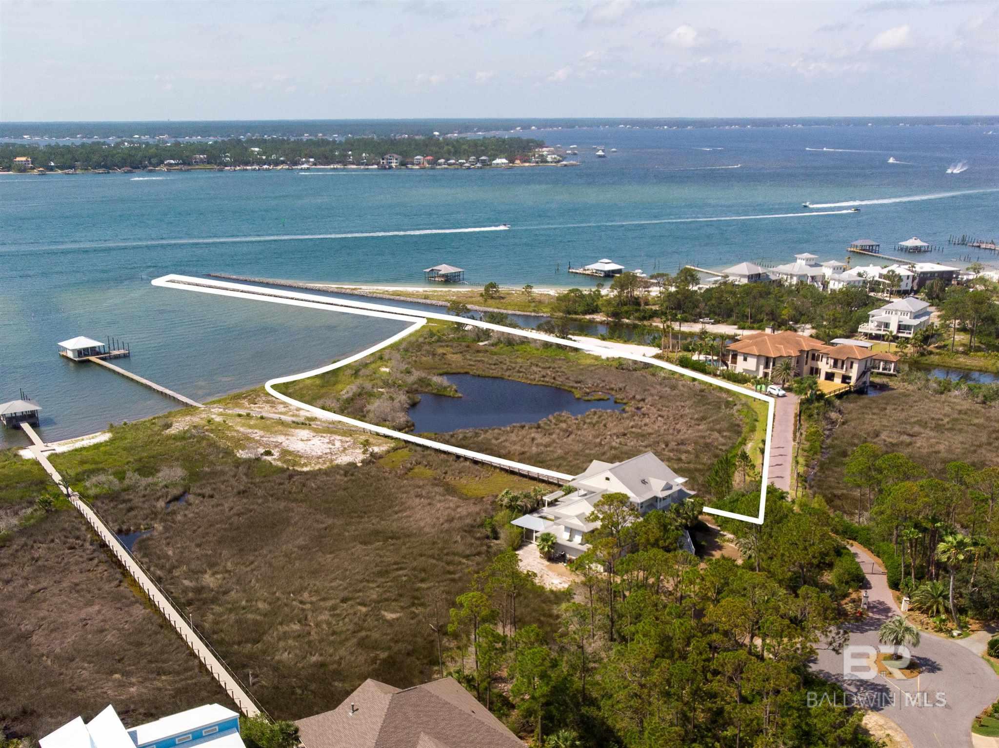 Ono Island Waterfront Lots for Sale