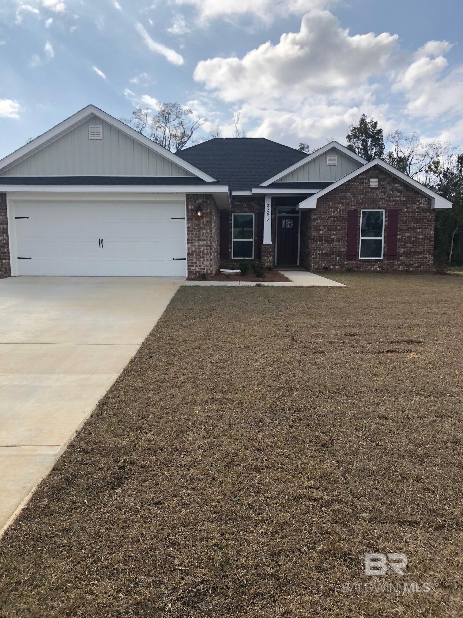 This home offers a split floor plan with 4 bedrooms and 2 baths.  The 4th bedroom would also make a nice study.  The 1665 plan has a very open living area perfect for entertaining or family gatherings.  Enjoy this season in a brand new maintenance free Adams Homes!