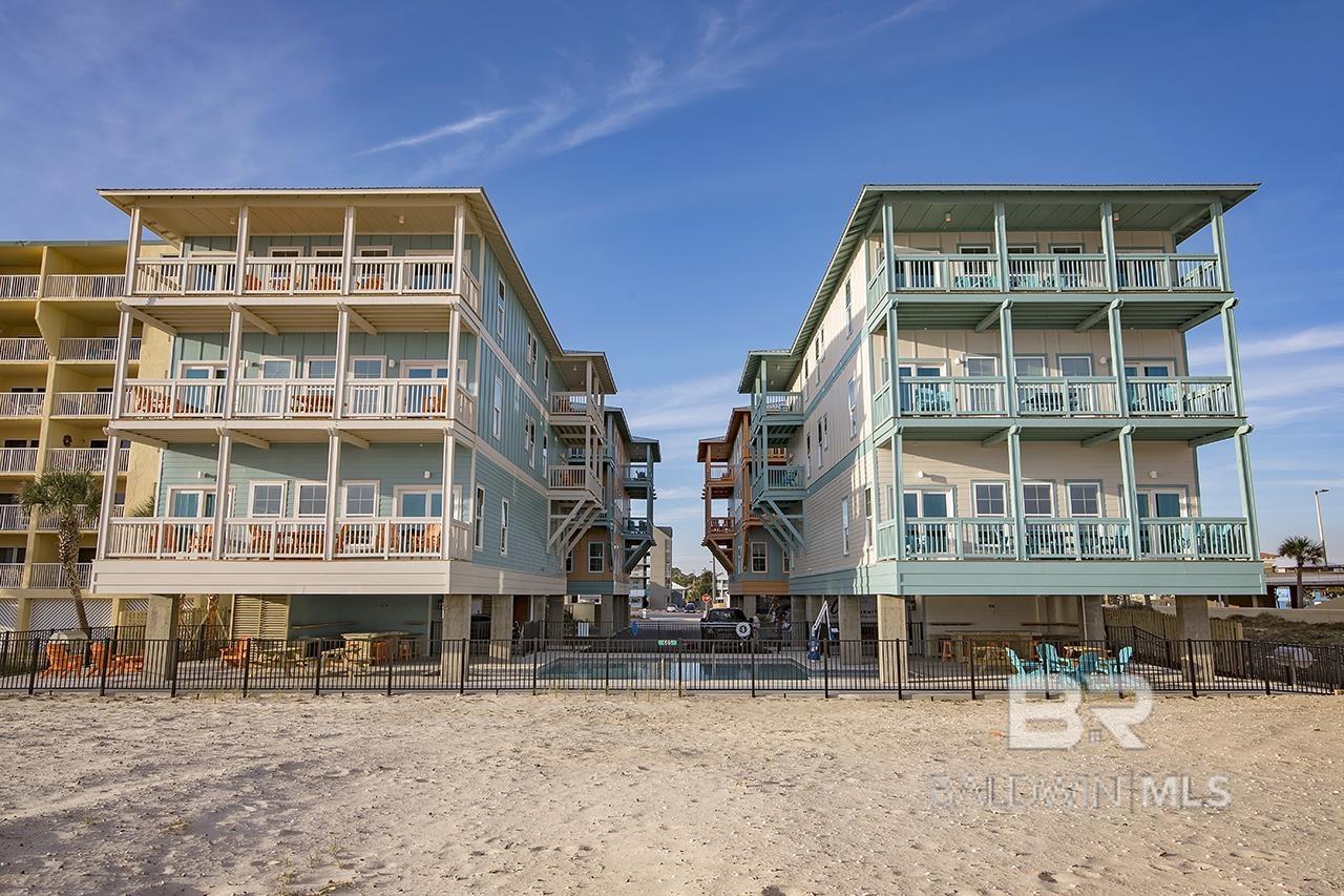 Welcome to Breezyville!  Four 12 bedroom beaches with a large shared pool located on the highly desirable West Beach Blvd in Gulf Shores, AL.  Rentals for 2022 are at $950K with lots of time in Fall & Winter left to book (see additional documents for the rental summaries).  These are vacation rentals so please schedule showings in advance or on turn days as the property sleeps 160 people!  All information, details, measurements, etc. are to not be deemed reliable and should be verified by buyers' and/or buyers' agents.