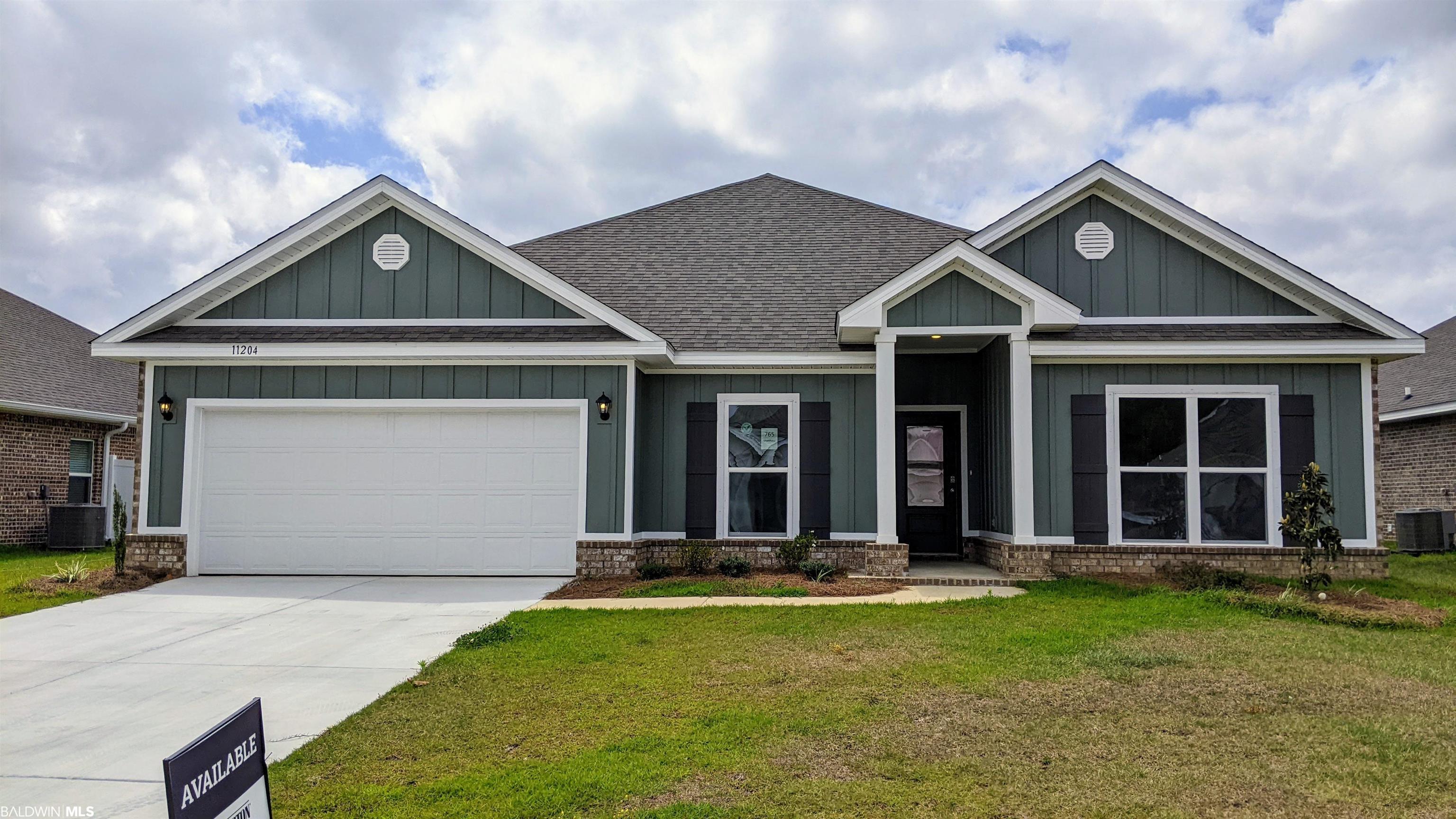 **Up to $10,000 in incentives for an April closing!! "Use It Your Way" can be used toward blinds, a refrigerator, washer, dryer, gutters, DEAKO lighting package, backsplash, and/or closing costs using our preferred lender.** Check out the MATTHEW PLAN in Jubilee Farms! The Matthew is a new floor plan which features a flex room/5th bedroom AND TWO FAMILY ROOMS. Perfect for entertaining. The second family room includes a wet bar and undercounter refrigerator and is great for game days! Upgraded designer painted cabinetry, and EVP extended throughout home (no carpet). This home offers a Gold Fortified Home TM certification and be equipped with Smart Home Technology. It also includes a one-year builder's warranty and 10-year structural warranty.   Below market rates when using our preferred lender, DHI Mortgage (an affiliated business) could give you significant more buying power.  Jubilee Farms is situated on more than 350 acres of rich Baldwin County farmland. The neighborhood inspires a lifestyle where family, community and the great outdoors come together. Jubilee Farms offers a picturesque environment to create lifetime memories and enjoy 5-star amenities for buyers at every stage in life. With a resort-style neighborhood pool, spacious clubhouse, and gorgeous walking trails, this real estate in Daphne simply cannot be beat. The design and development of the community reflect the natural environments of both lands, water, and its farming past. Lush green space, towering pecan trees, and beautiful scenic lakes create a serene environment that respects the past while embracing the vision for a bright new future.
