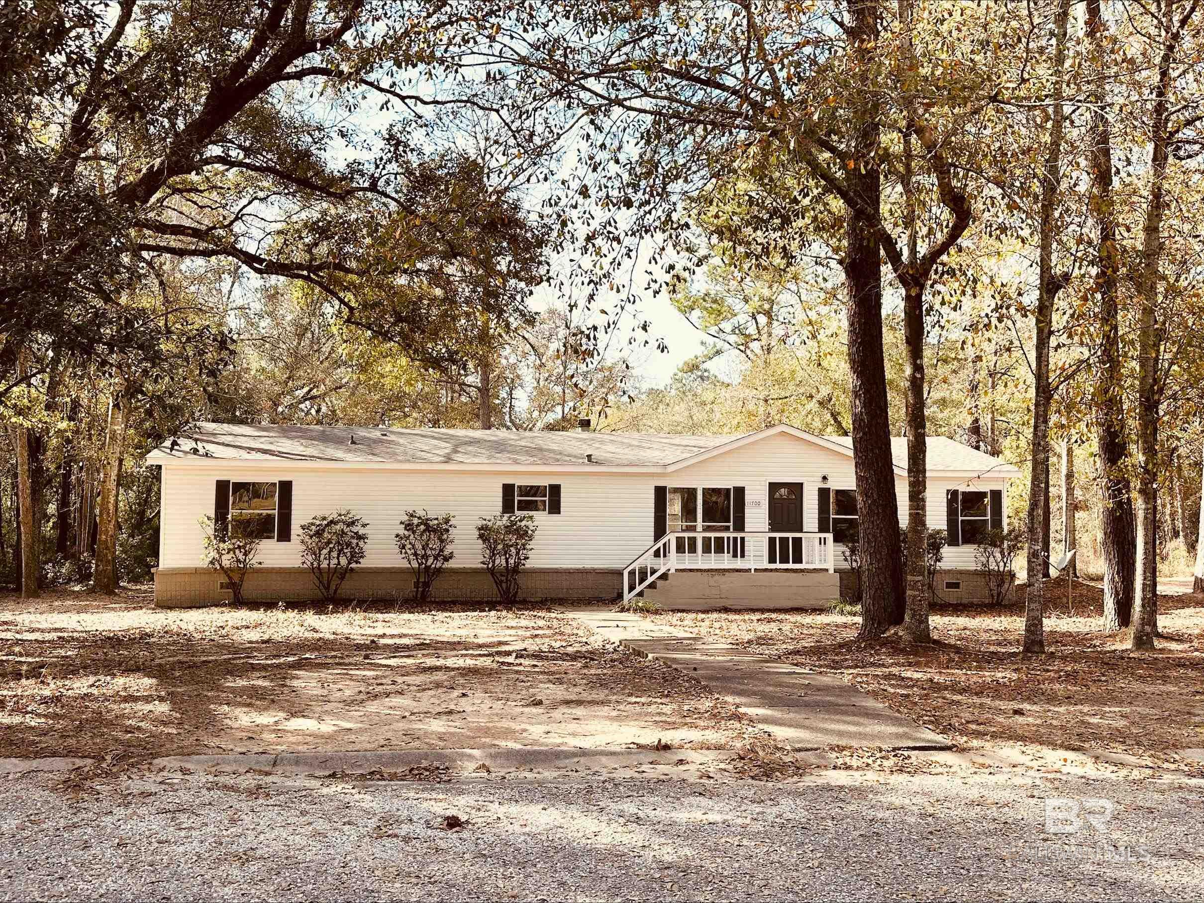 NEWLY RENOVATED,  3 bedroom 2 bath mobile home features new flooring and appliances. Fresh paint throughout. Whether you are looking for an investment opportunity or affordable housing on the Eastern Shore this home is a MUST SEE. Located in the desirable Belforest area of Daphne.  Contact selling agent for additional information or to schedule a showing.