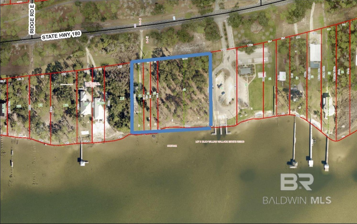 2.6+ Acres with 359' directly on Little Lagoon Zoned BN-Neighborhood Business. Directly contiguous to the West of MO's Landing Public Boat Ramp and 2 miles from HWY 59. Perfect for Restaurant, Subdivision, Mixed use, etc...