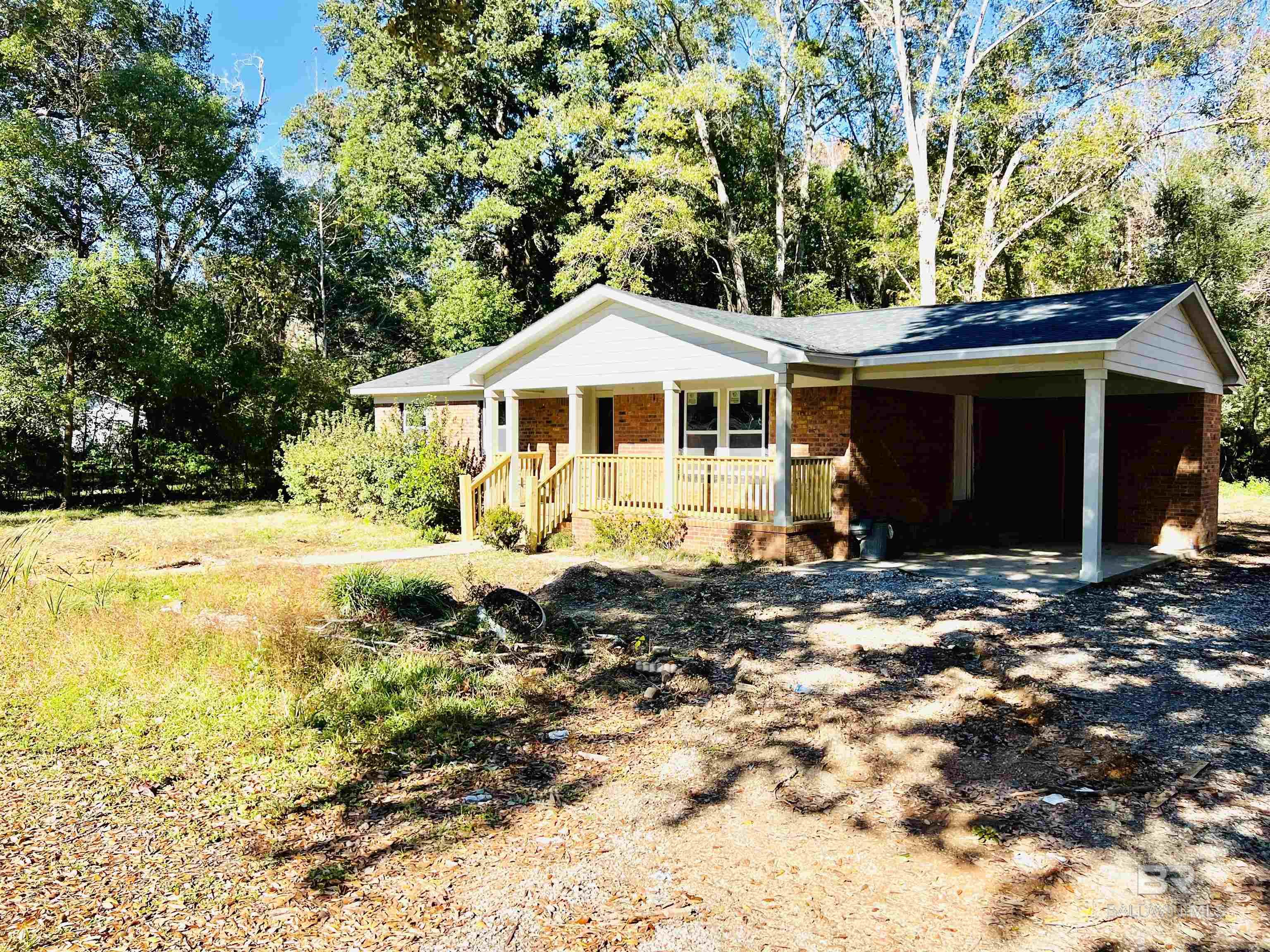 Calling for all investors, this is an EASY one! New roof, New framing, New Windows, New addition with New Siding, New Front and Back Door. MOST of the heavy lifting has already been done. This little cottage has TOO MUCH POTENTIAL with a Clean Slate to do whatever your heart desires. The home is close to downtown Fairhope, Thomas Hospital, and all the shopping.