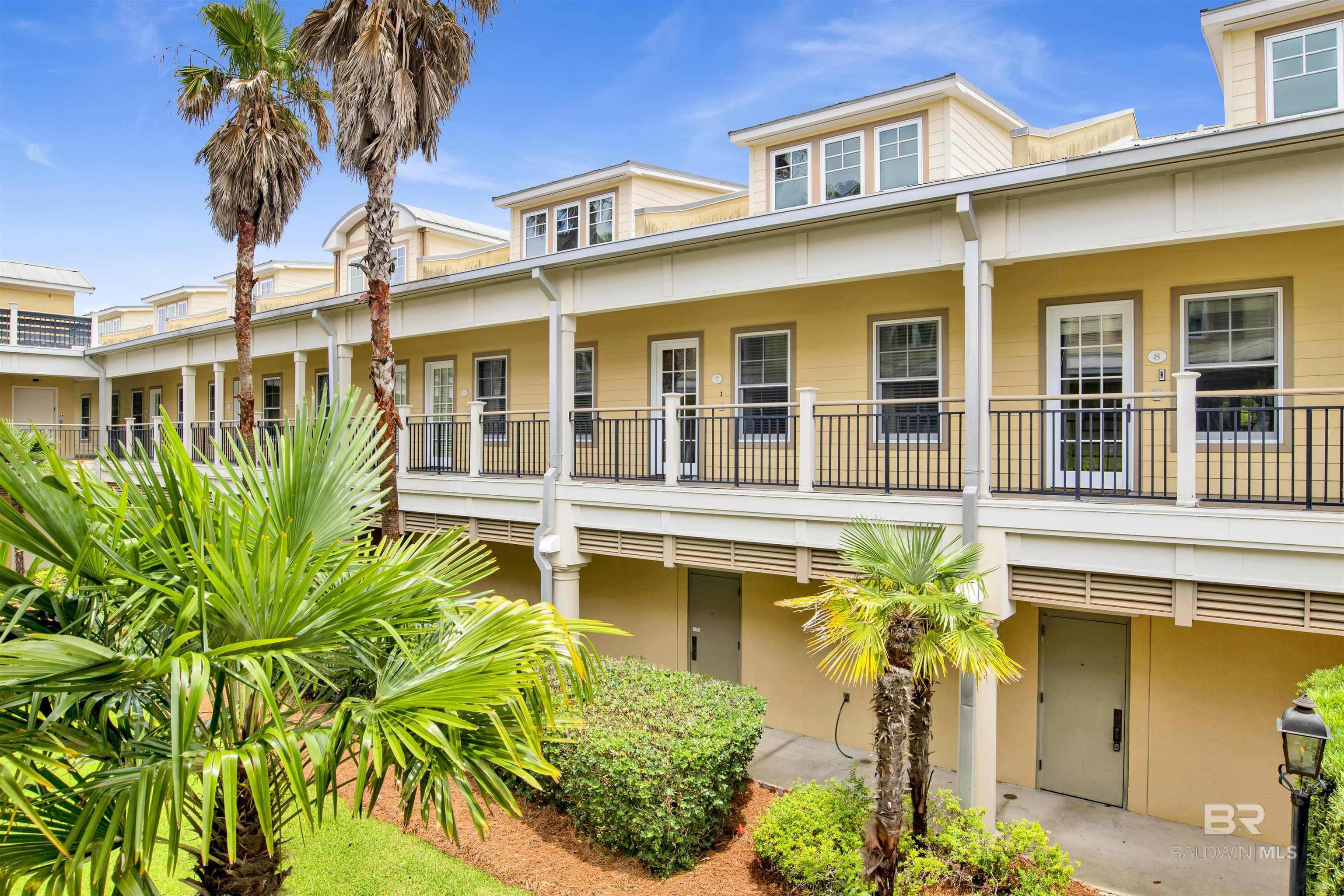 Welcome to 50 S Church Street, Unit 7 in Fairhope! This charming townhouse boasts three bedrooms and 2.5 baths, featuring elegant wood floors downstairs. Enjoy breathtaking views of downtown Fairhope from every angle, making every moment picturesque. Nestled in the heart of Fairhope, its prime location offers convenience and charm. Step outside onto the large patio and immerse yourself in the beauty of this vibrant community. Don't miss the opportunity to make this your new home sweet home! Buyer to verify all information during due diligence.