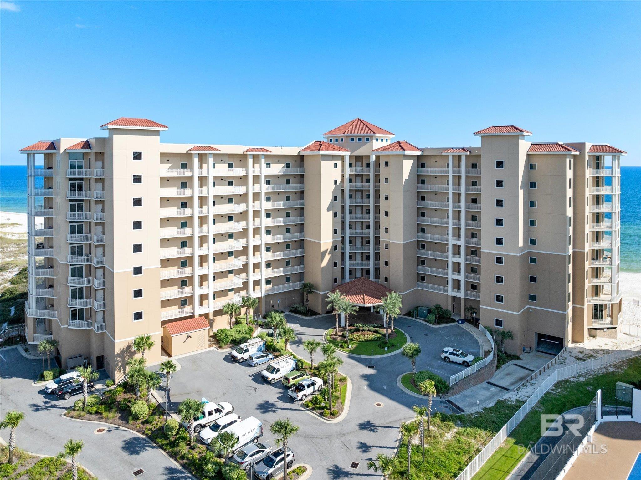 TRUE LUXURY ON THE BEACH and UNLIKE ANY OTHER. This one-of-a-kind Penthouse is a masterpiece that will more than satisfy the most discerning of buyers. Spacious balconies overlook pristine Gulf of Mexico beaches and heart-stopping views of miles of protected National Seashore, and the Intracoastal Waterway. This condo boasts only the finest of finishes and details that were painstakingly selected and maintained. The chef’s kitchen features quartz countertops, Subzero refrigerator, Wolf gas range, breakfast bar, and pantry. Adjacent to the kitchen is a convenient wet bar complete with sink, beverage cooler and ice maker. OTHER LUXURY HIGHLIGHTS INCLUDE: -SOLD FURNISHED (CUSTOM INTERIOR DESIGN) -4 OVER-SIZED BEDROOMS WITH EN SUITE BATHROOMS -DRAMATIC FOYER WITH 12’ ARCHWAYS -ONLY UNIT WITH A FIREPLACE/GAS FIRE BALLS & STONE SURROUND -2 PRIMARY BEDROOMS, EACH WITH ITS OWN PRIVATE ENSUITE BALCONY & BATHROOM -PRIVATE SITTING ROOM OFF PRIMARY BEDROOM-UNIQUE TO THIS UNIT -12’ CEILINGS AND CUSTOM BEAMS -CHEF’S KITCHEN WITH WOLF RANGE AND SUBZERO REFRIGERATOR -MODERN BATHROOMS WITH FLOOR-TO-CEILING TILE -BUILT-IN CABINETS WITH HIDDEN ACCESS TO PRIMARY BEDROOM -CLIMATE-CONTROLLED OWNER STORAGE -HEATED INDOOR POOL WITH GULF-FRONT VIEWS -OUTDOOR BEACHFRONT POOL AND EXPANSIVE DECK -1000+ FEET OF PRIVATE BALCONY AND PRIVATE GAS GRILL -DEEDED PARKING SPACE -REMOTE-CONTROLLED DRAPES/BLINDS THROUGHOUT -HEOS SURROUND SOUND SYSTEM -Recently Painted and new drapes in the Living Room INCREDIBLE OWNER AMENITIES INCLUDE: CLUB ROOM WITH FULL BAR & BILLARD TABLES, HEALTH CLUB FEATURING A FULLY EQUIPPED FITNESS ROOM, YOGA STUDIO, AND MASSAGE TREATMENT ROOMS. Vista del Mar is a low-density (64 owners), gated community located in Perdido Key. In addition to the highlights listed, it offers a kids club equipped with TVs, game console connections, and a grand lobby. Buyer to verify all information during due diligence.