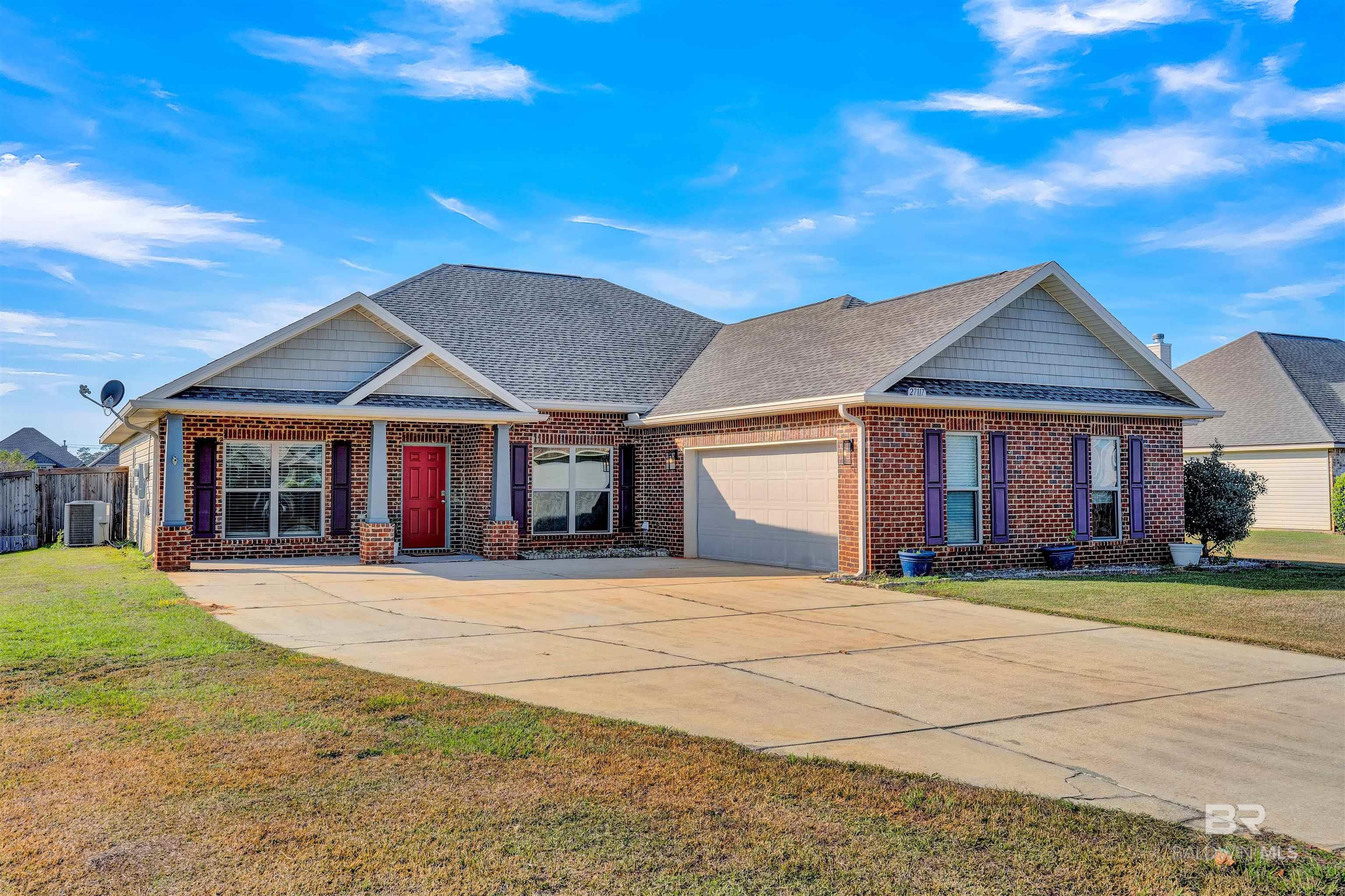 Nestled in the desirable Valamour subdivision, this impressive 4-bedroom, 3-bathroom brick home sits on a generous half-acre lot. The expansive backyard offers plenty of room for outdoor activities and the potential for a large in-ground pool. You could also consider adding a covered area for extra storage, or simply enjoy the existing covered patio for gatherings with friends and family. Inside, the home features soaring ceilings and an abundance of natural light, making the 2,331 square feet of living space feel even more open and inviting. The master bathroom has been recently updated with a spacious corner walk-in shower, a freestanding soaking tub, and a large walk-in closet with custom shelving. The kitchen is equipped with granite countertops, plentiful cabinets, a pantry, and a generous breakfast bar. The well-designed floor plan offers everything you need and more. The roof was replaced in 2020. Don't wait call for a private tour today! Buyer to verify all information during due diligence.