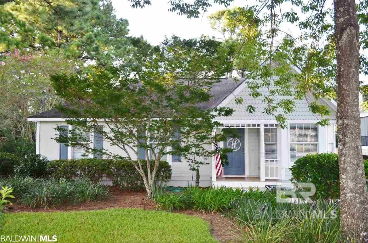 This charming cottage is only half a mile to downtown Fairhope and such a unique find both in size and it is move in ready! This home has space, 4 bedrooms and 3 updated bathrooms. An open floor plan, a renovated kitchen with tons of cabinets and breakfast bar overlooking the dining and living areas, perfect for entertaining. The primary bedroom has an ensuite bath but the 4th bedroom could serve as a second master suite as well. Bonus...there is also a large family room! Other great features include a double carport, fortified roof that is less than 2 years old, encapsulated crawl space with a commercial dehumidifier and so much storage including tool room and workshop.  You can sit on your deck and look at the beautiful mature landscaping and great backyard (with sprinkler system). Right across the street are the Fairhope tennis and pickleball courts, walking track and park green spaces. Buyer to verify all information during due diligence.