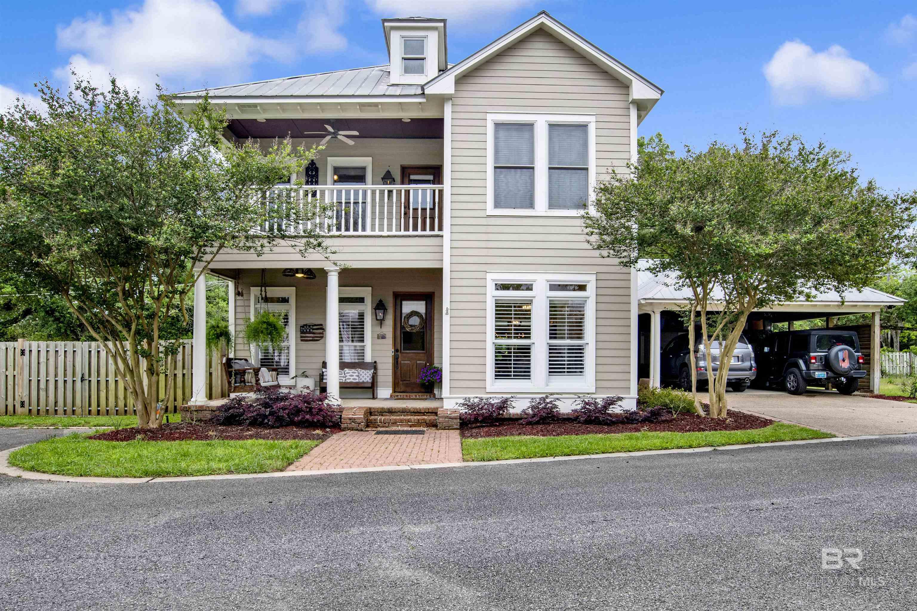 Discover Southern elegance and a turn-key lifestyle in the heart of Old Town Daphne. Here, every day feels like a vacation. Relax by your custom gunite pool or gather with friends in the newly built outdoor kitchen, complete with a built-in Evo grill and cozy wood-burning fireplace. This outdoor oasis is designed for both relaxation and entertainment, offering year-round enjoyment.Situated in highly sought-after Old Town Daphne, this home is within walking distance to everything that makes this area special—fabulous local restaurants, ice cream shops, schools, and the stunning sunsets over Mobile Bay. You’ll also enjoy the excitement of being on the Mardi Gras route, with parades and festivities right outside your door. Iconic May Day Park is just a short walk away, perfect for picnics, boating, or watching the sunset. Plus, easy access to the interstate ensures smooth travel to other key destinations.Built in 2002 and thoughtfully renovated, this 4-bedroom, 2.5-bath home features gorgeous new floors and a chef’s kitchen designed for both style and function. The kitchen boasts a professional-style gas range, quartz countertops, custom cabinetry, and an expansive 14x6 island ideal for gatherings and everyday living.Offering the best of both worlds—an oasis of comfort and elegance in the middle of vibrant Old Town Daphne—this property is your perfect blend of convenience and charm.Come see why 710 Delachase Court is the ultimate turn-key lifestyle home. Don’t forget to check out the virtual tour!Data deemed accurate but not guranteed. Buyer to verify all information during due diligence.