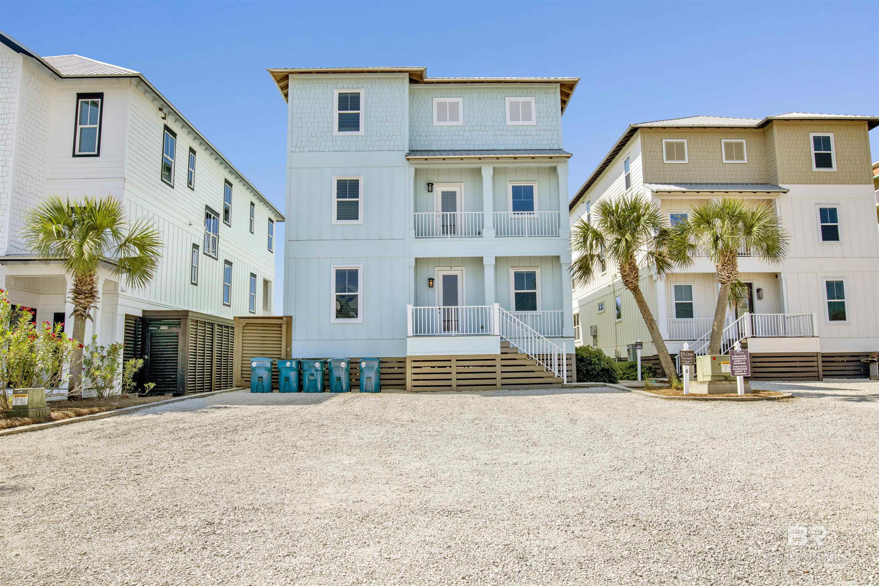 Welcome to coastal luxury at its finest! Nestled in Cottages at Romar community in Orange Beach, this expansive 10-bedroom, 9.5-bathroom home offers the ultimate in space, comfort, and style—perfect for large families, vacation rentals, or group retreats. Step inside and be greeted by gulf-inspired design elements, high ceilings, and abundant natural light throughout. The open-concept living area is an entertainer’s dream, flowing seamlessly into a gourmet kitchen with premium appliances, granite countertops, and oversized island seating. Each bedroom is thoughtfully designed for privacy and relaxation, many with en-suite bathrooms, giving every guest a luxurious escape. Enjoy multiple balconies with sweeping Gulf views, perfect for morning coffee or evening sunsets. The home also features brand new hardwood floors, freshly painted walls, designer finishes, and ample storage space across its spacious layout. On the second level guest can enjoy a separate den and kitchenette. Located in a beachfront community, residents have exclusive access to a private beach boardwalk, resort-style pool, and lush landscaping—all just steps from the sugar-white sands of Orange Beach. Whether you're seeking a full-time residence, investment property, or vacation home, this remarkable home checks every box. Currently being used as a vacation rental with Southern Vacation Rentals. Currently on the books for 2025: $252,019 and for 2024: $333,748. Buyer to verify all information during due diligence.