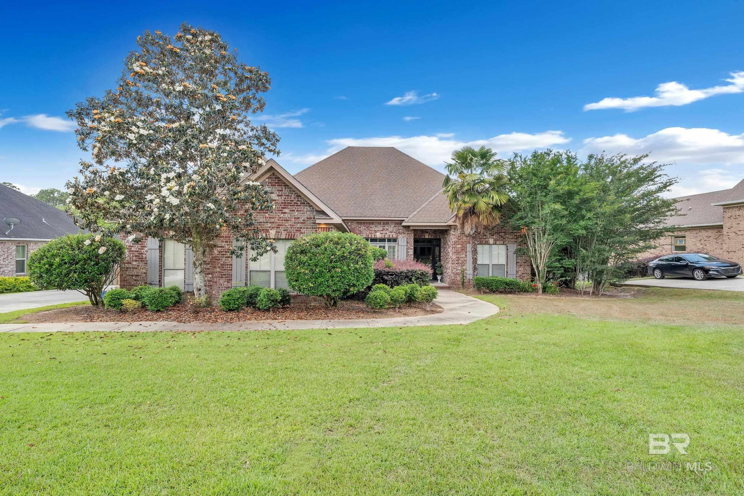 Welcome to 24085 Trowbridge Court, a beautifully maintained 4-bedroom, 3-bath home with 2,711 sq ft of thoughtfully designed living space, tucked away in the highly desirable Avalon neighborhood of Daphne, Alabama.Inside, you’ll find an inviting open-concept layout filled with natural light, perfect for everyday living and easy entertaining. The kitchen shines with barely used stainless steel appliances, sleek granite countertops, and plenty of cabinet space to keep everything organized. The primary suite is a relaxing retreat, complete with a spa-inspired bathroom and a large walk-in closet. Three additional bedrooms offer flexibility for guests, a home office, or play areas.Step outside to a covered patio and private backyard — the perfect setting for morning coffee or winding down after a long day. Avalon offers a peaceful atmosphere with convenient access to shopping, dining, excellent schools, and the beautiful Gulf Coast beaches.This home has been lovingly cared for and is ready for its next chapter. Don’t miss the chance to make 24085 Trowbridge Court yours — schedule a private tour today! Buyer to verify all information during due diligence.