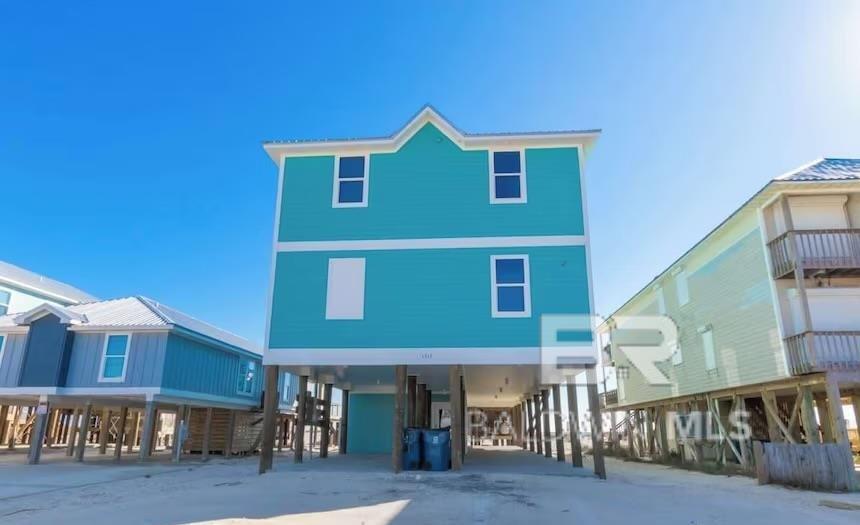 Welcome to Cielo Vista, a breathtaking 11-bedroom, 11.5-bath luxury beach house located directly on the pristine shores of Gulf Shores, Alabama. This spectacular gulf-front estate is a rare find, combining high-end finishes, unrivaled amenities, and sweeping Gulf views. Designed with both indulgence and entertainment in mind, this fully furnished coastal retreat comfortably sleeps up to 40 guests, making it a rental powerhouse with proven income potential. 11 spacious en-suite bedrooms – each with private bathrooms for ultimate guest comfort. The bathrooms feature designer fixtures and spa-inspired finishes. Relax by the private pool and lounge area for the perfect beachside escape. The expansive deck is complete with a tiki bar for serving up drinks! A private beach walkover provides direct access to sugar-white sands. Hang out in the game room with arcade games, billiards, and more. Have the full cinematic experience after a day in the sun in the private theater with plush seating. The large chef’s kitchen is complete with dual appliances, multiple refrigerators, commercial ice maker, oversized island, and ample seating - perfect for feeding a crowd! The open-concept living & dining areas with floor-to-ceiling windows showcases amazing beachfront views. Whether you’re hosting large gatherings or maximizing rental income, this home was built for entertaining and designed for maximum guest enjoyment. Every detail has been carefully curated to offer the perfect blend of relaxation, recreation, and revenue. Don’t miss this one-of-a-kind opportunity to own one of Gulf Shores’ premier luxury rental properties – schedule your private showing today and experience coastal living at its finest. Buyer to verify all information during due diligence.
