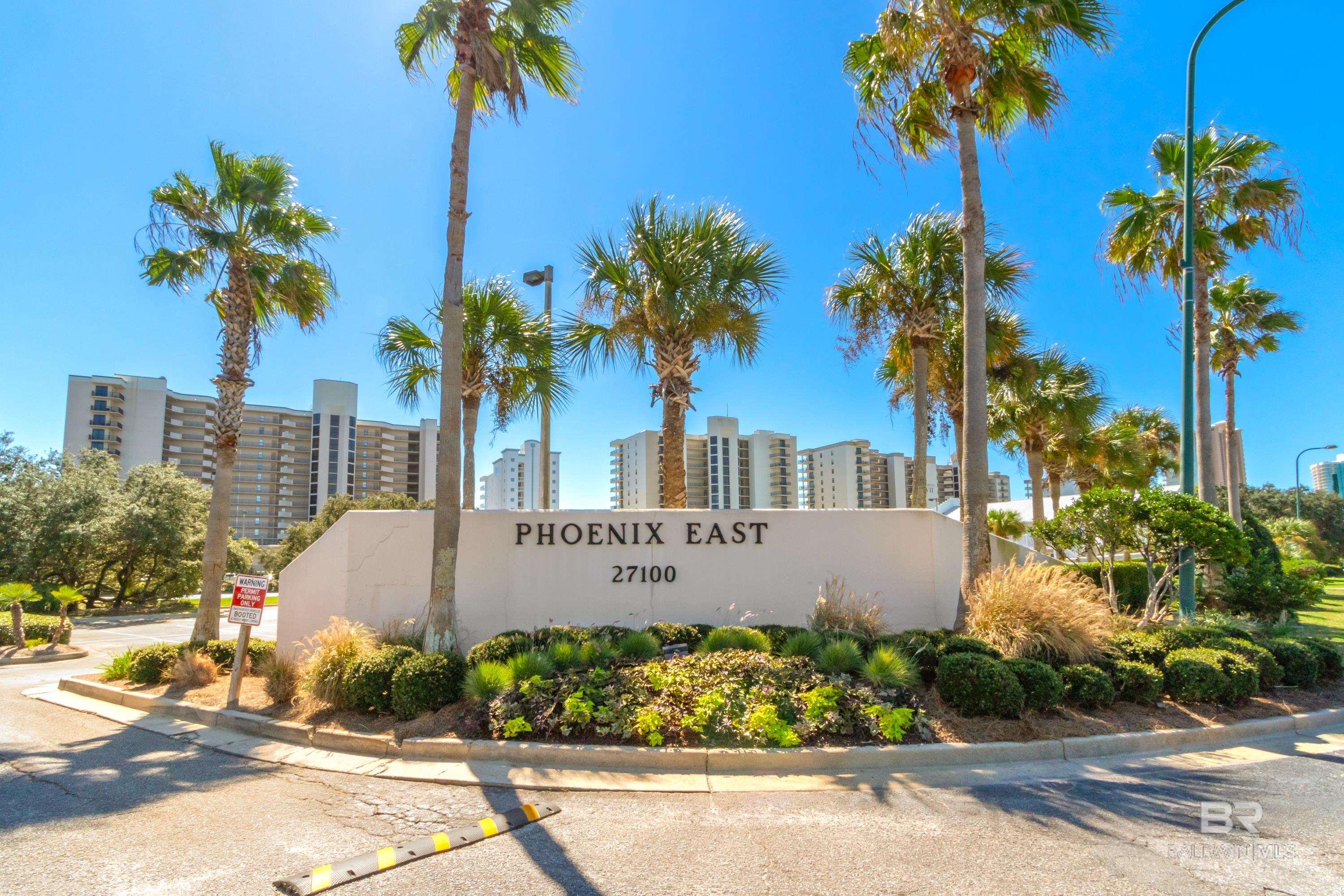 Phoenix East – Beautifully Upgraded Beachfront CondoExperience coastal living at its finest in this beautifully decorated 2-bedroom, 2-bath condo located on the 6th floor of Phoenix East. This fully furnished unit has been meticulously maintained and features numerous upgrades throughout, offering both comfort and style.Step inside to find vinyl tile flooring flowing through the open-concept living space. The kitchen boasts upgraded cabinets, granite countertops, and a thoughtful layout perfect for entertaining or relaxing after a day at the beach.The primary suite offers a private retreat with a walk-in shower, granite-topped vanity with makeup counter, upgraded cabinetry, and direct balcony access—the ideal spot to take in breathtaking views of the beach and the pass. The guest bedroom also features its own private bath complete with a tub/shower combo and granite countertops.Relax on your spacious balcony while enjoying the sights and sounds of the Gulf, or take advantage of the resort-style amenities that Phoenix East is known for, including:• Indoor and outdoor pools• Splash pad• Hot tub• Fitness room• Tennis courts and racquetball court• BBQ areas and gazebosThis condo is perfect as a second home or an income-producing vacation rental—a true investment in both lifestyle and value.Buyers or buyers’ agent to verify all information. Please schedule all showings through ShowingTime. Buyer to verify all information during due diligence.