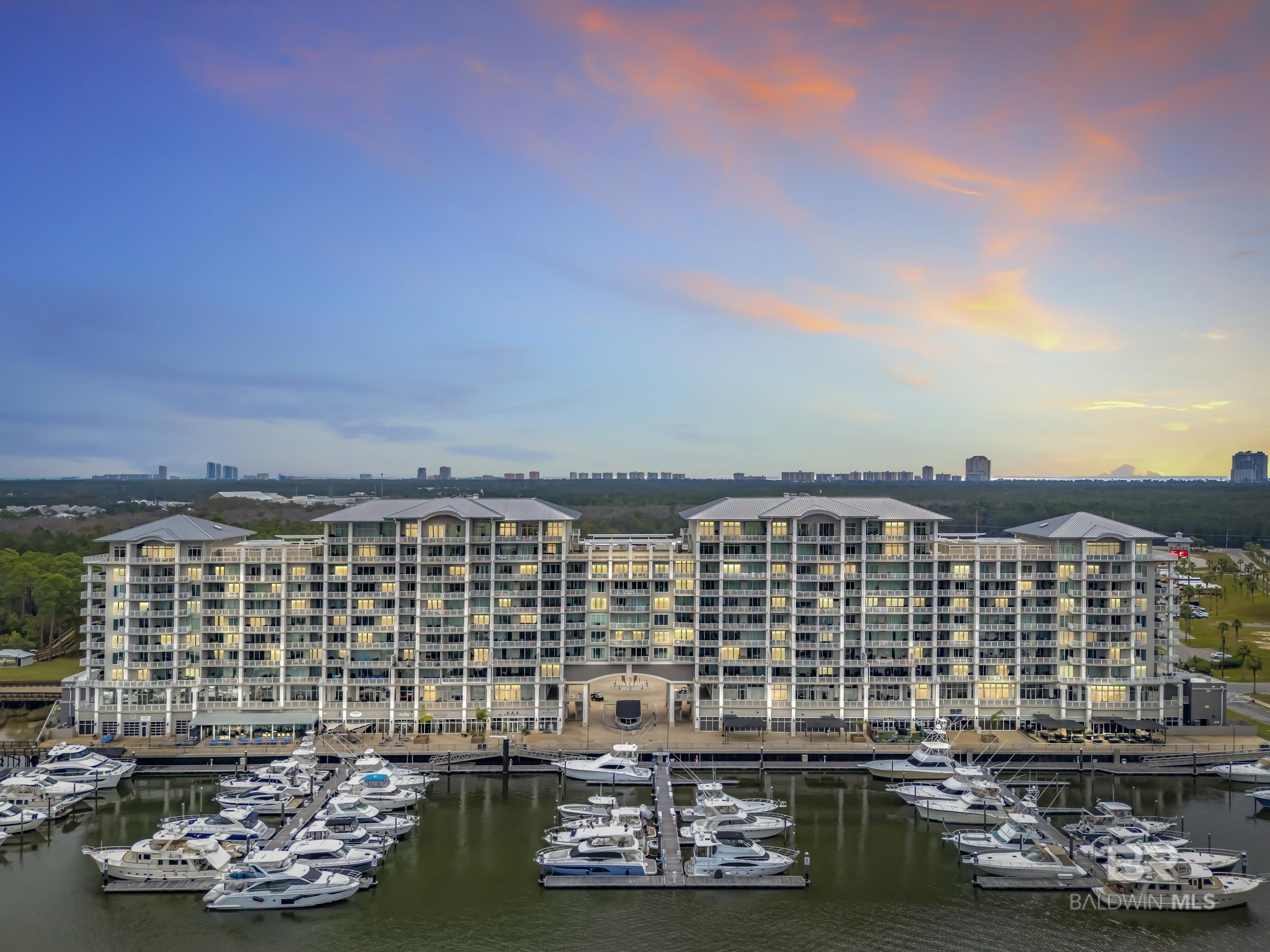 Welcome to The Wharf Unit 508… a beautifully maintained 2 bedroom, 2 bathroom condo offering 1,325 sq. ft. of comfort and functionality. This spacious unit features granite countertops, stainless steel appliances, and a natural gas grill on the balcony for effortless indoor and outdoor entertaining.Owners and guests enjoy resort-style amenities, including the renowned Oasis with its lazy river, pools, and private cabanas… plus on-site dining, shopping, a full marina, and endless entertainment options just steps from your door.This condo delivers breathtaking views of the marina and Intracoastal Waterway, creating the perfect backdrop for relaxation or rental appeal. From vibrant nightlife and year-round concerts to events, billfish tournaments, and a state-of-the-art fitness center… The Wharf offers a lifestyle like no other. Buyer to verify all information during due diligence.