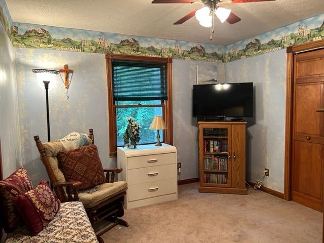 Secondary bedroom (currently used as a TV room) has a walk-in closet.