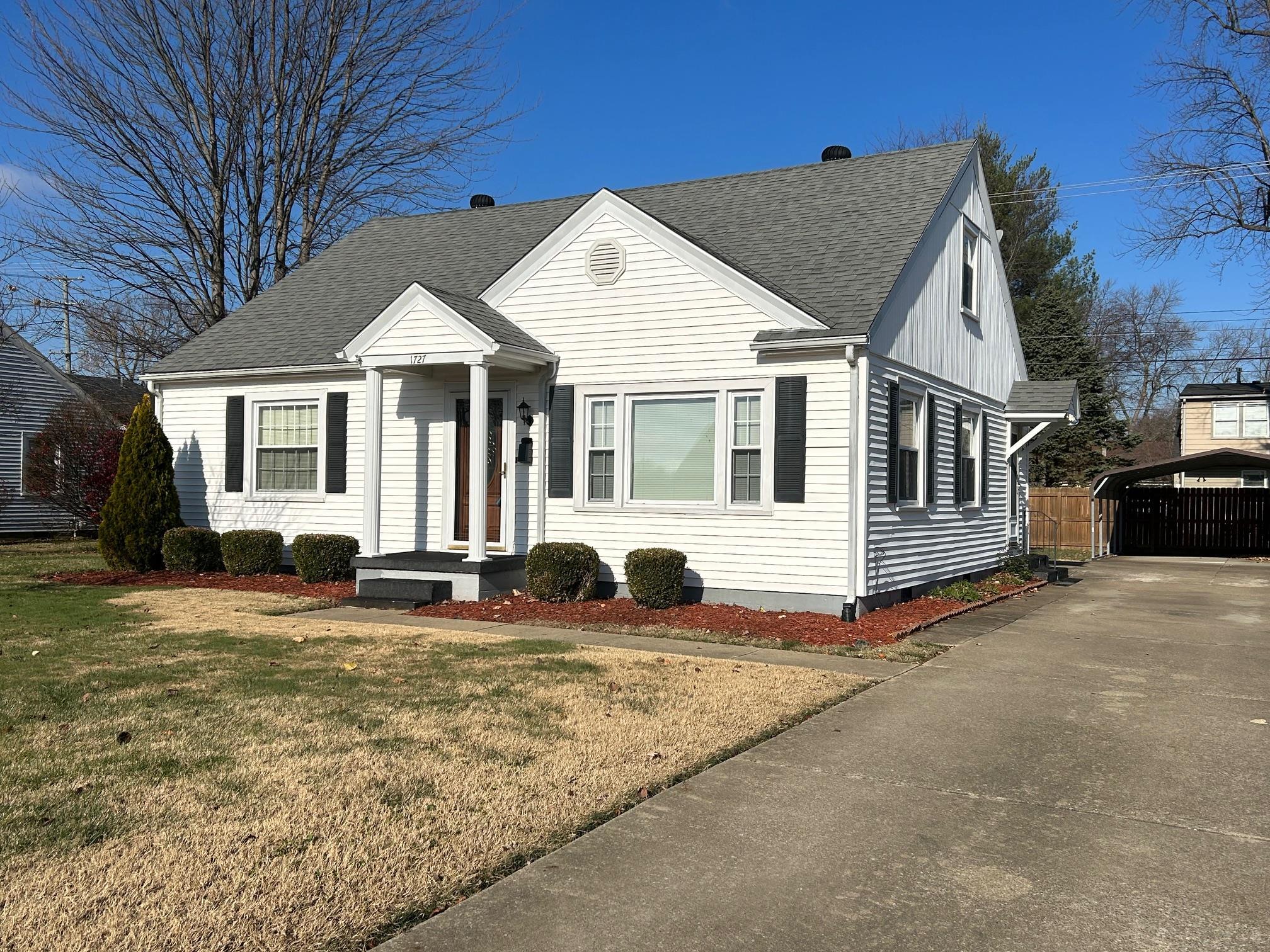1727 Hill Ave, Owensboro, Kentucky 42301, 4 Bedrooms Bedrooms, ,2 BathroomsBathrooms,Single Family Residence,For Sale,Hill Ave,88522