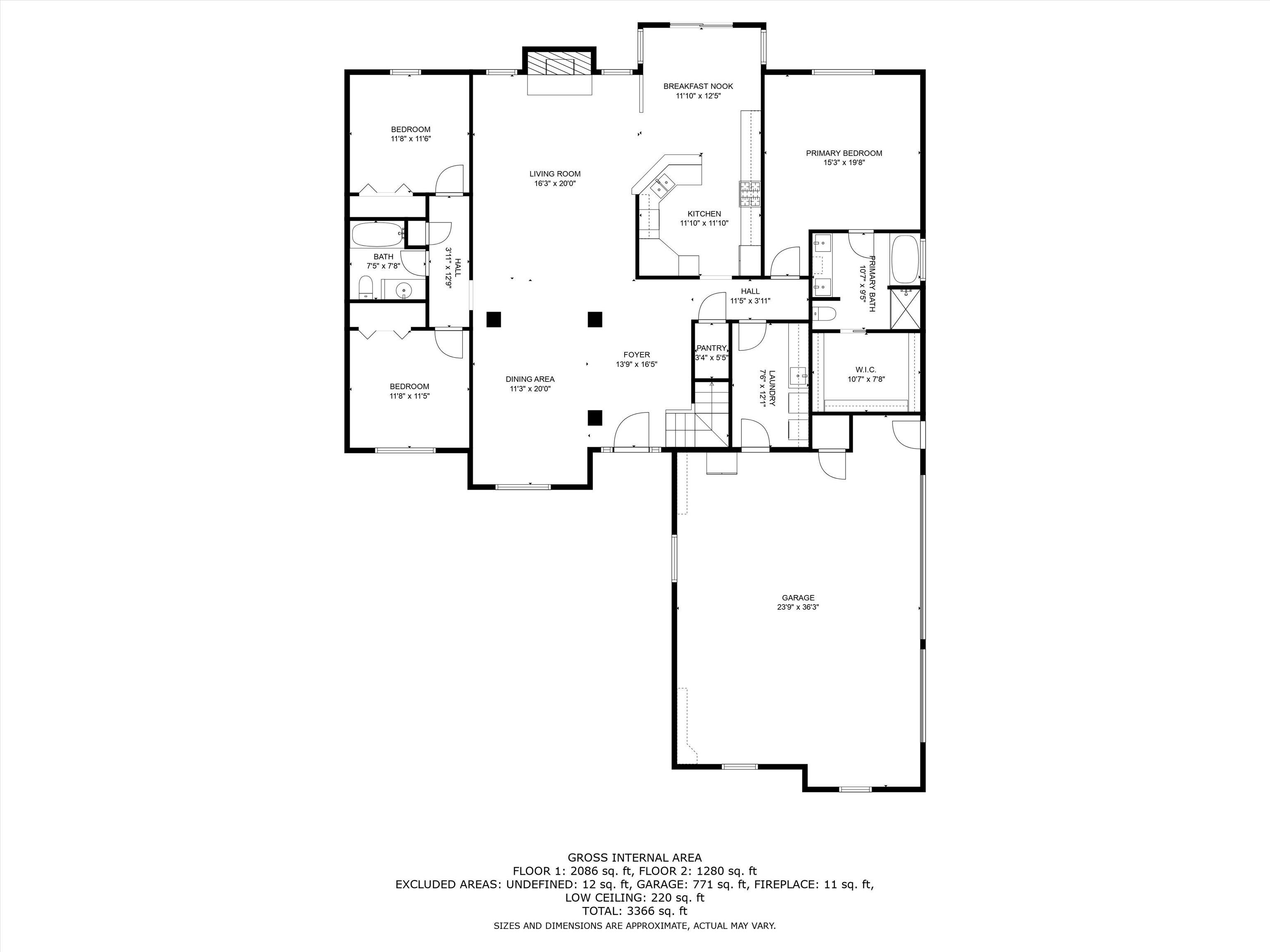 4549 Oakhurst Bend, Owensboro, Kentucky 42303, 4 Bedrooms Bedrooms, ,3 BathroomsBathrooms,Single Family Residence,For Sale,Oakhurst Bend,88529