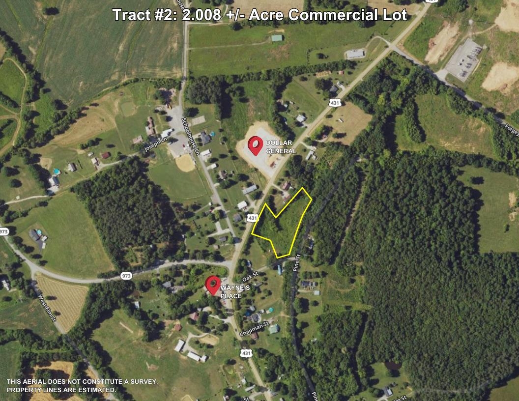 0 US Highway 431, Dunmor, Kentucky 42339, ,Commercial Land,For Sale,US Highway 431,88966