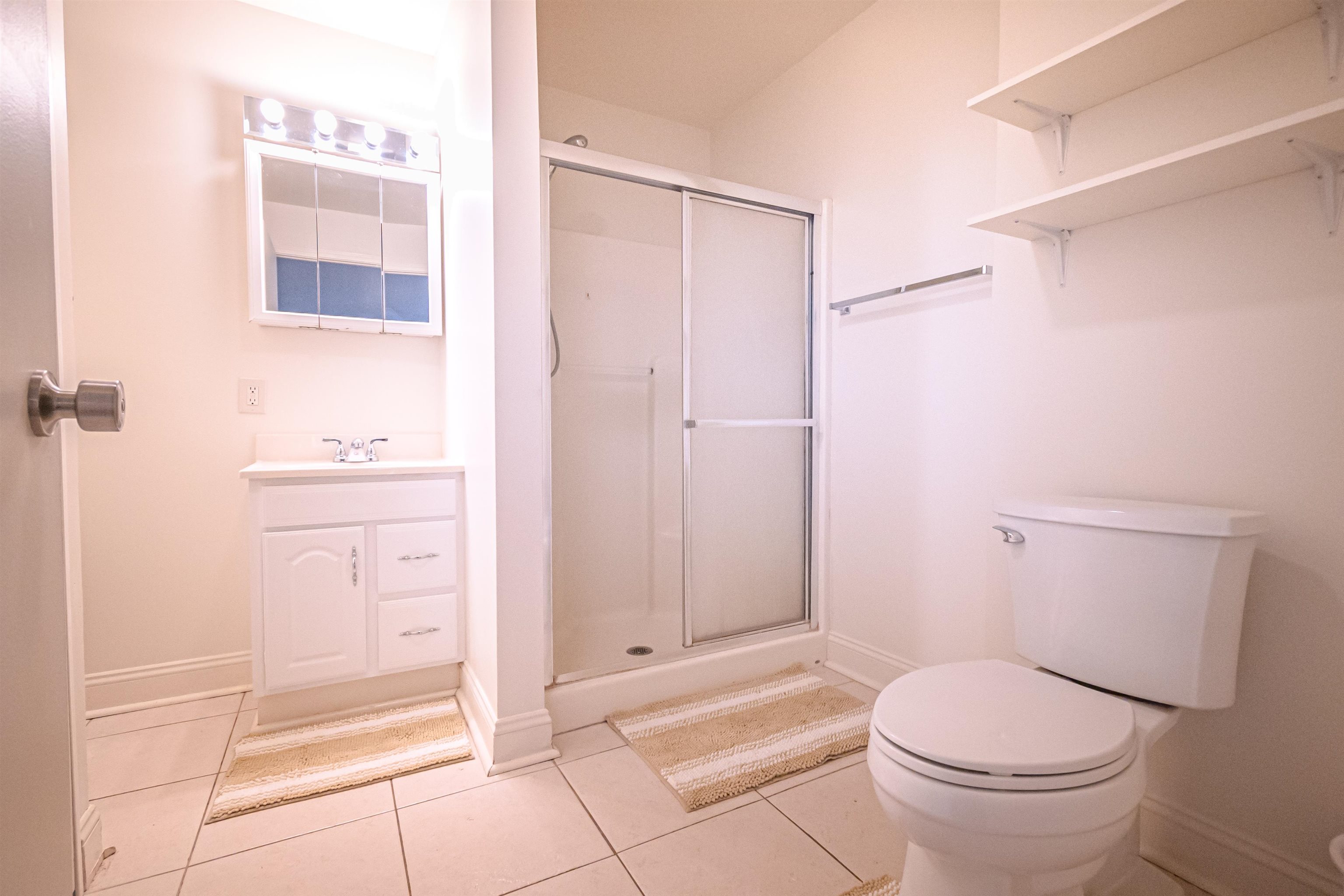 Bathroom with utility space
