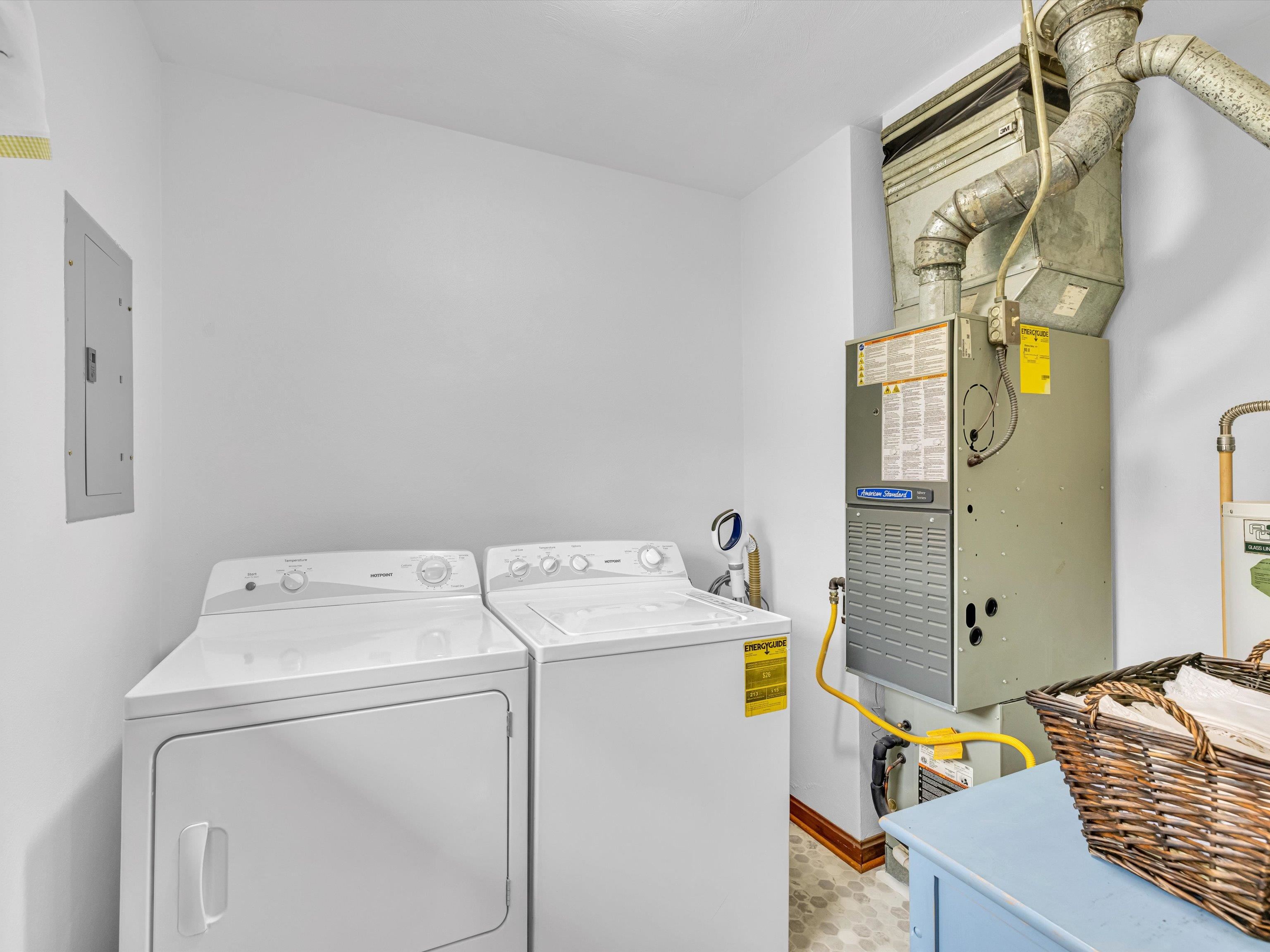 Washer & Dryer remain with the home