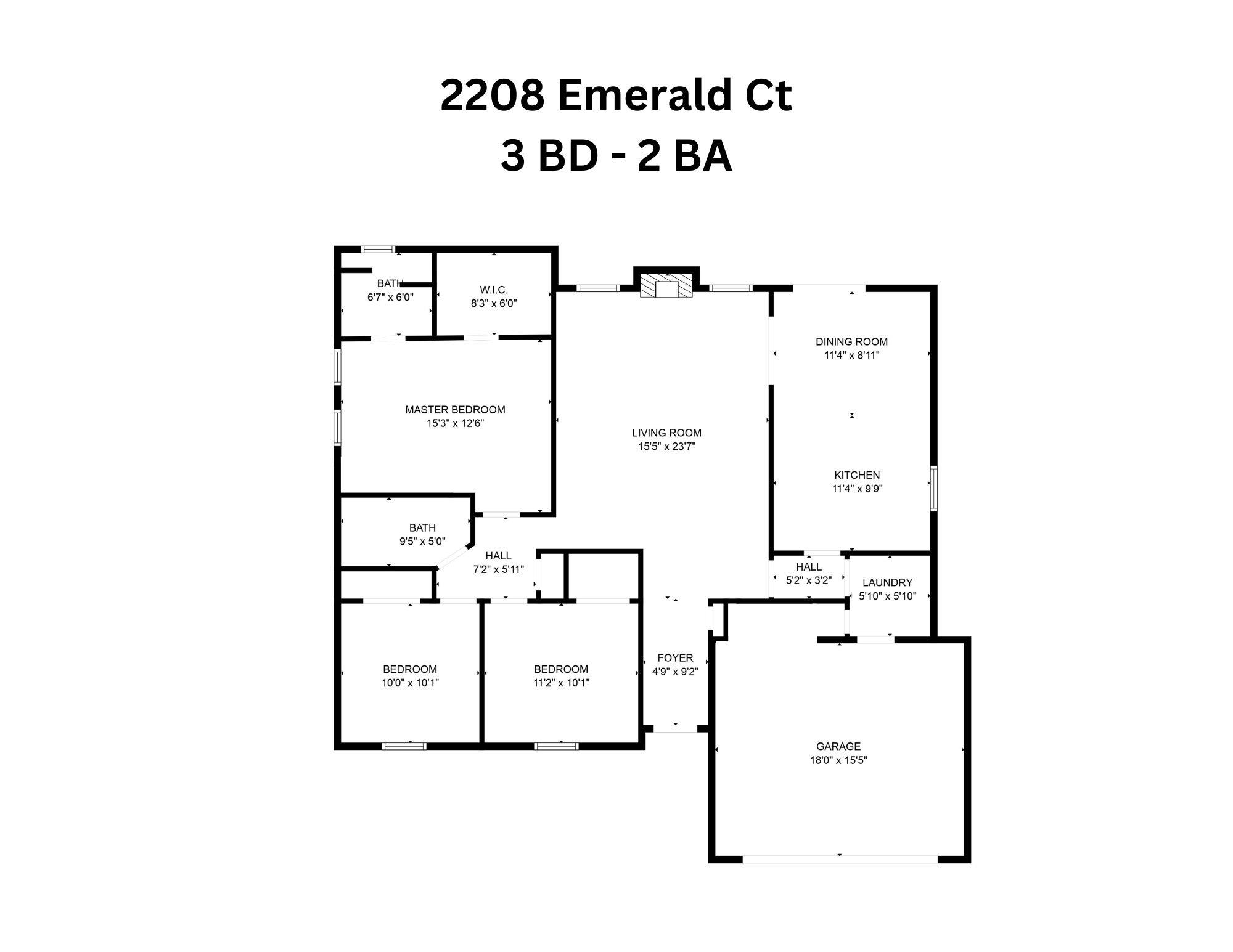 2208 Emerald Ct, Owensboro, Kentucky 42303, 3 Bedrooms Bedrooms, ,2 BathroomsBathrooms,Single Family Residence,For Sale,Emerald Ct,89368
