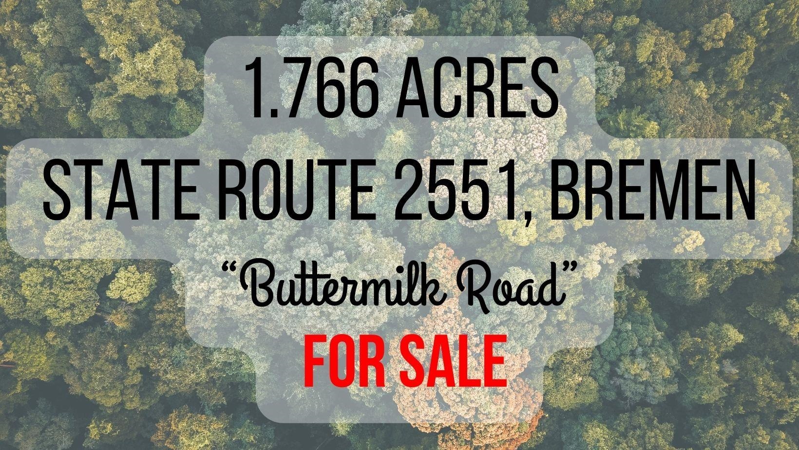 002 State Route 2551, Bremen, Kentucky 42325, ,Land,For Sale,State Route 2551,89516