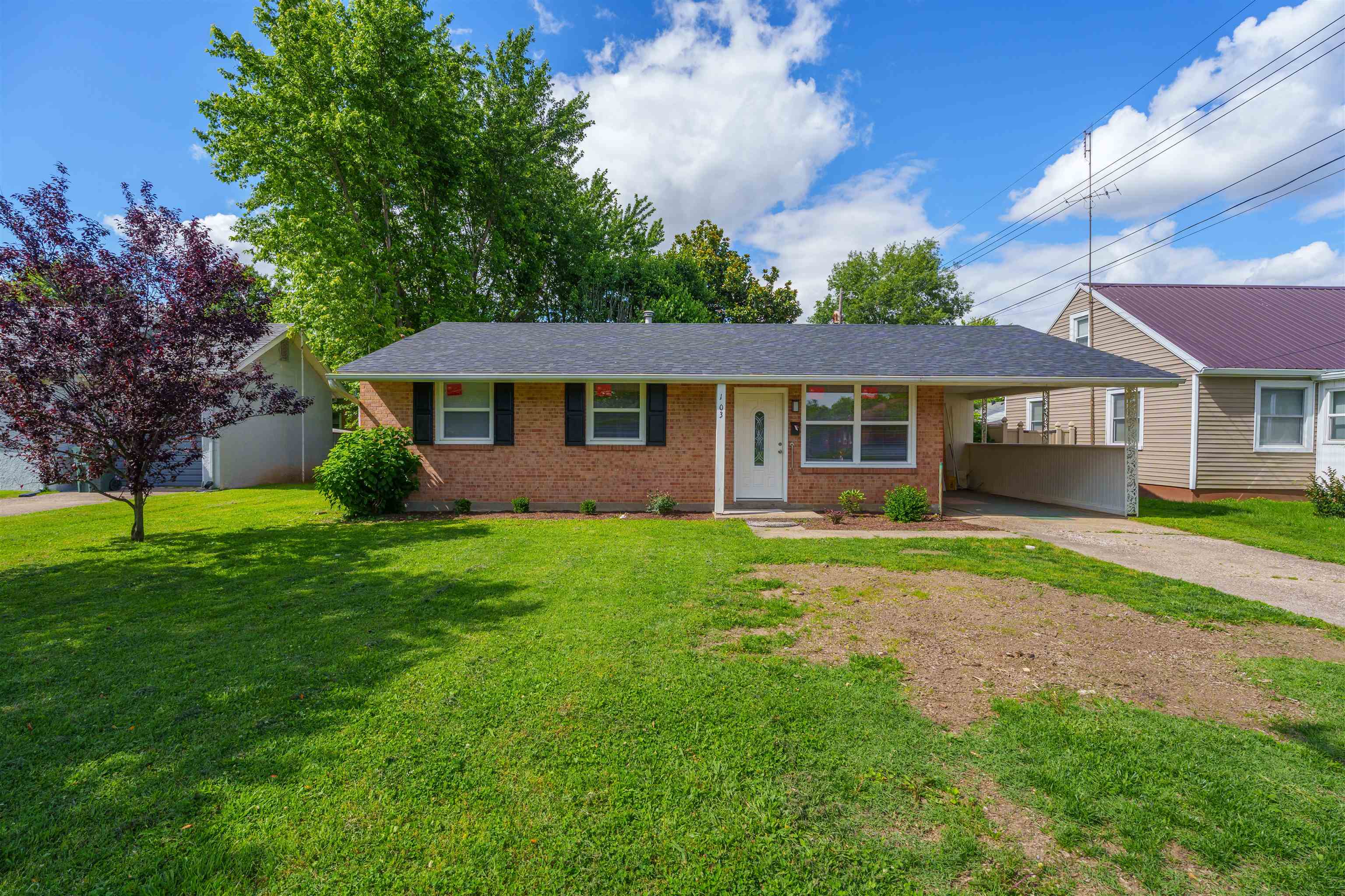 103 E Legion Blvd, Owensboro, Kentucky 42301, 3 Bedrooms Bedrooms, ,1 BathroomBathrooms,Single Family Residence,For Sale,E Legion Blvd,89755