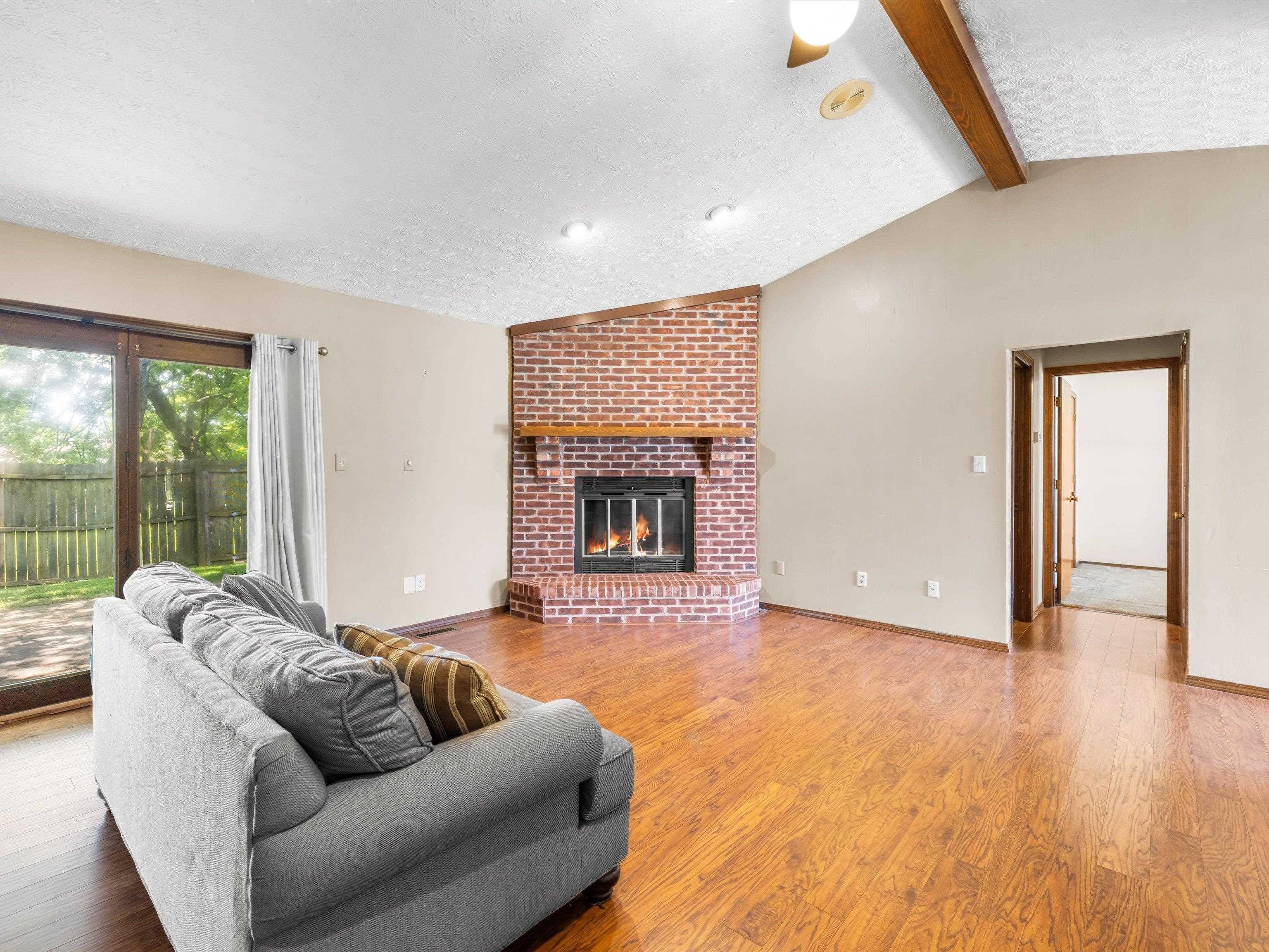 Wood Burning Fireplace