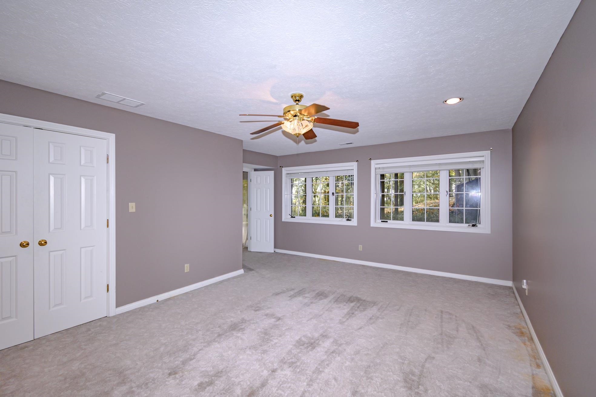 Newly Painted Large Bedroom Lower Level            Great space