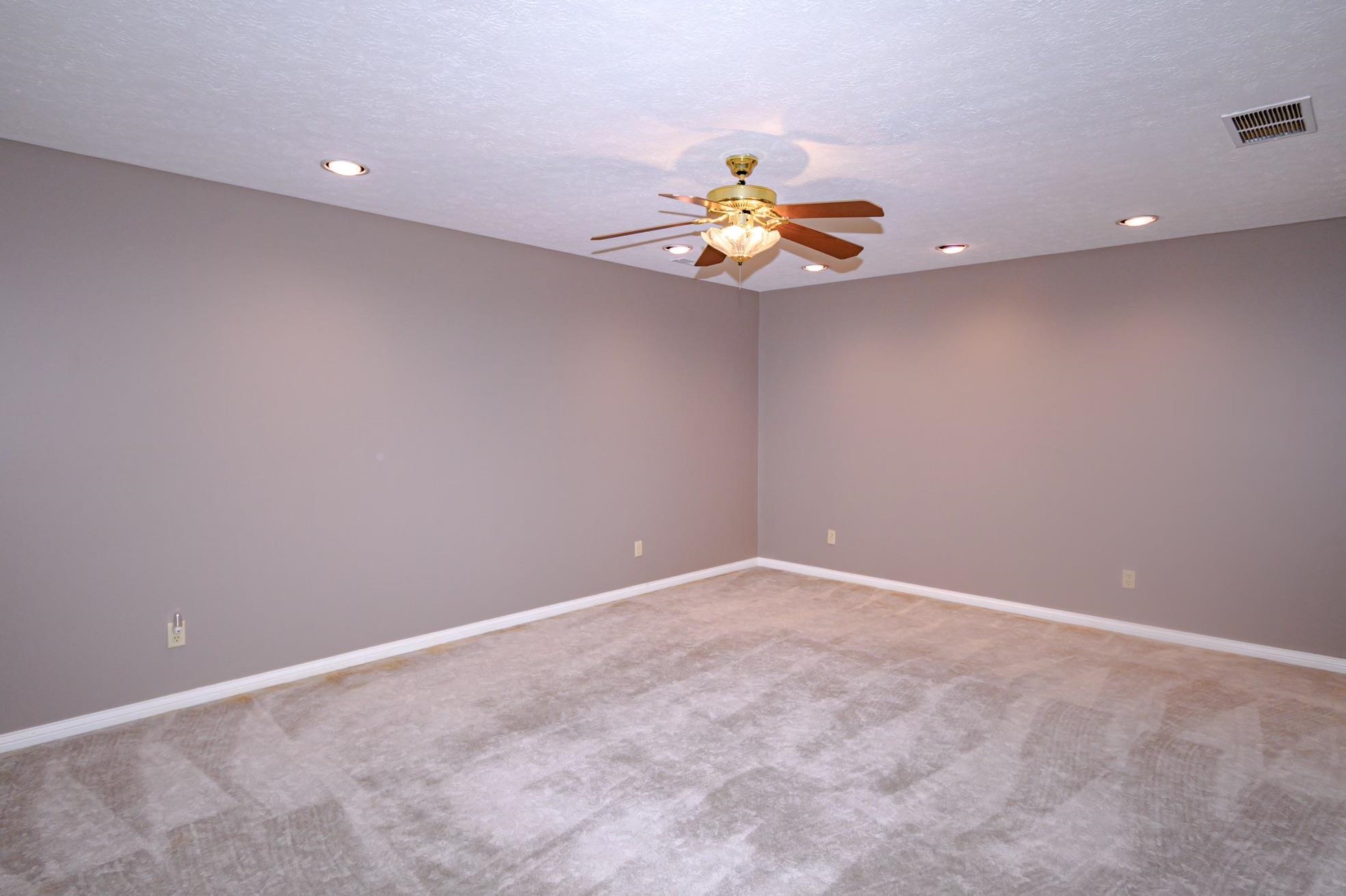 Large Bedroom in Lower level has been painted.      The beautiful windows Let southern light in....