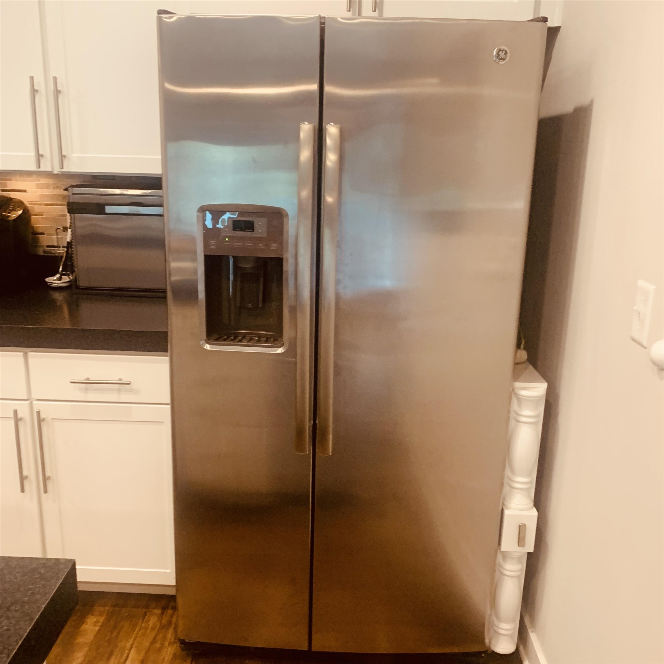 This home comes with stainless appliances