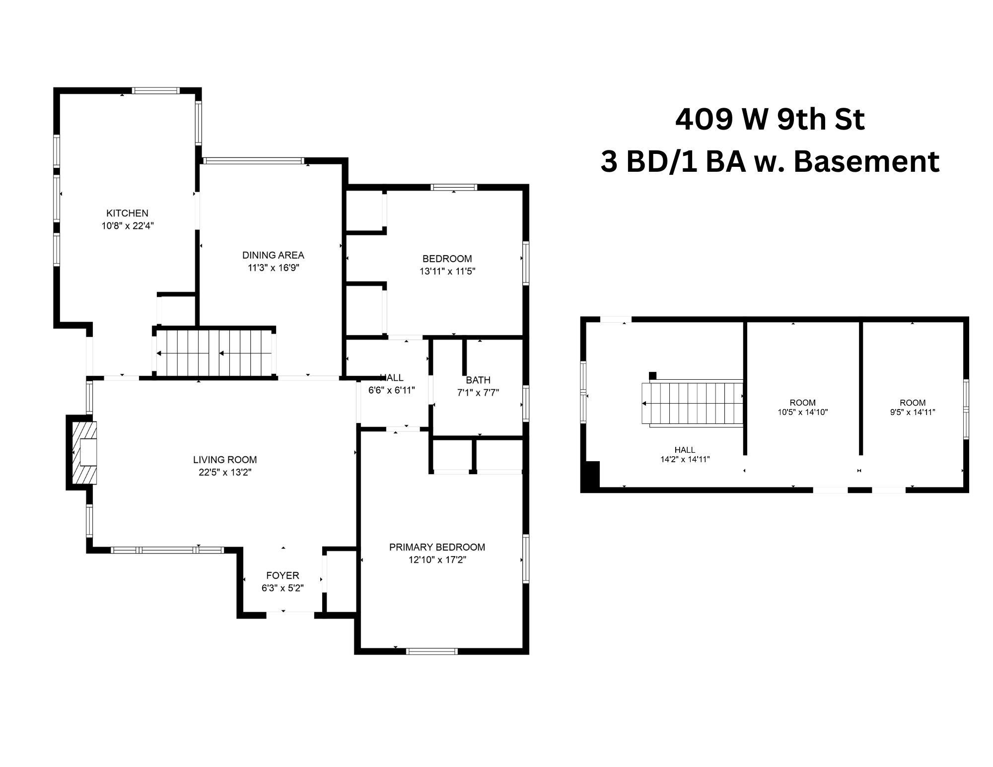 409 9th Street, Owensboro, Kentucky 42301, 3 Bedrooms Bedrooms, ,1 BathroomBathrooms,Single Family Residence,For Sale,9th Street,90100
