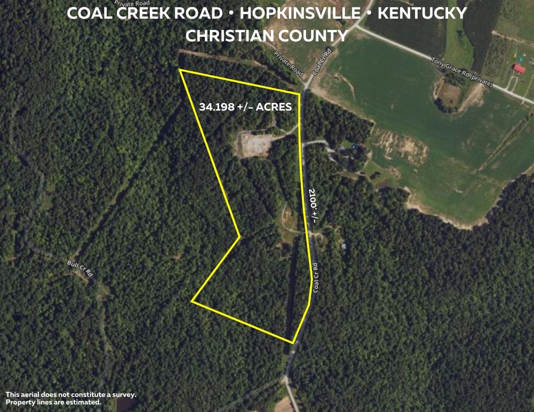 0 Coal Creek Road, Hopkinsville, Kentucky 42240, ,Land,For Sale,Coal Creek Road,90339