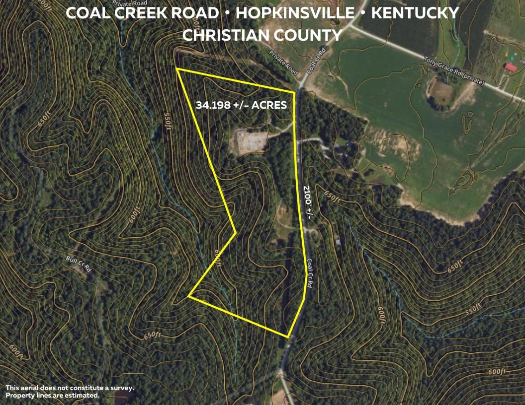 0 Coal Creek Road, Hopkinsville, Kentucky 42240, ,Land,For Sale,Coal Creek Road,90339