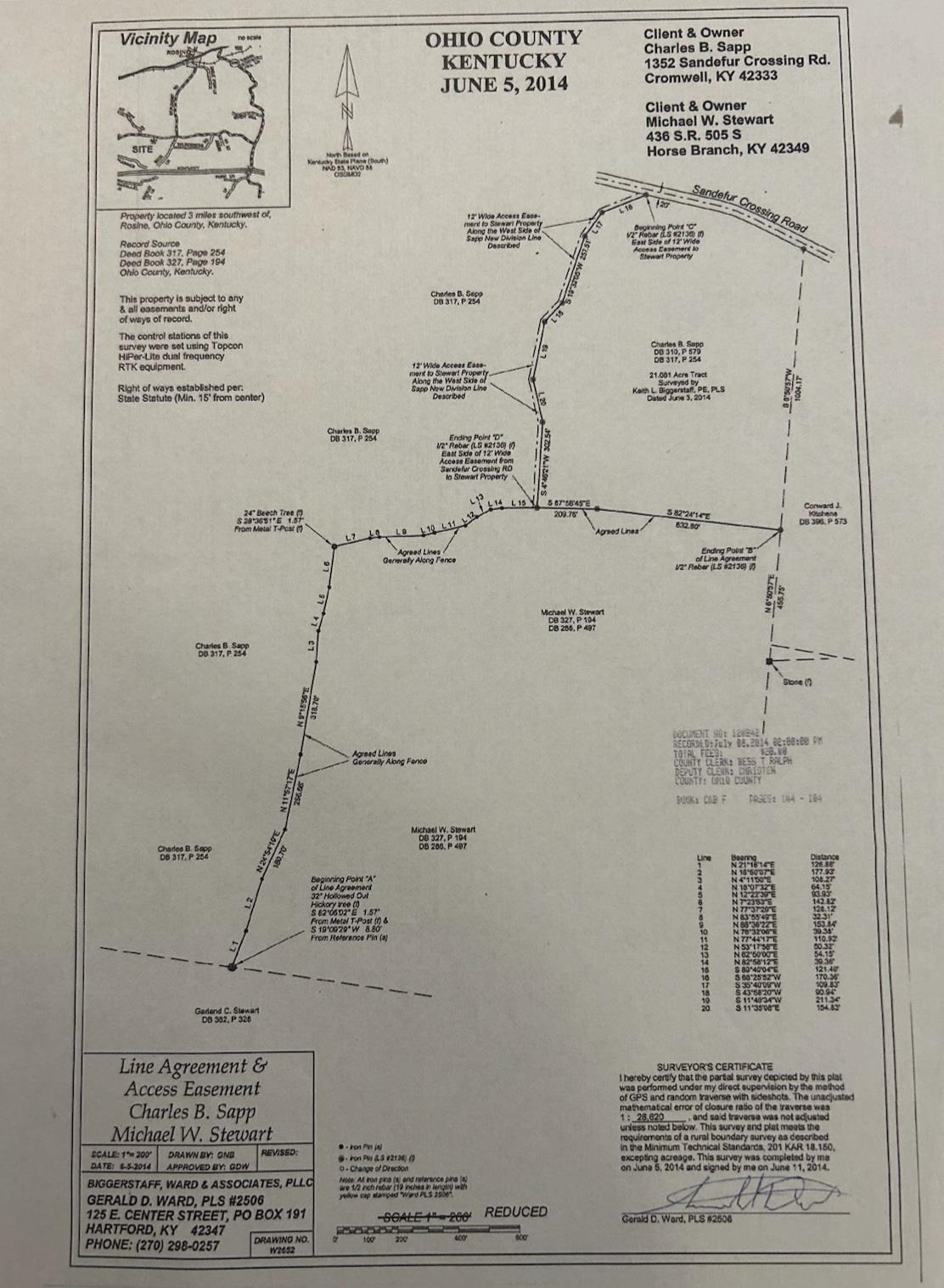 0 Sandefur Crossing, Cromwell, Kentucky 42333, ,Land,For Sale,Sandefur Crossing,90416