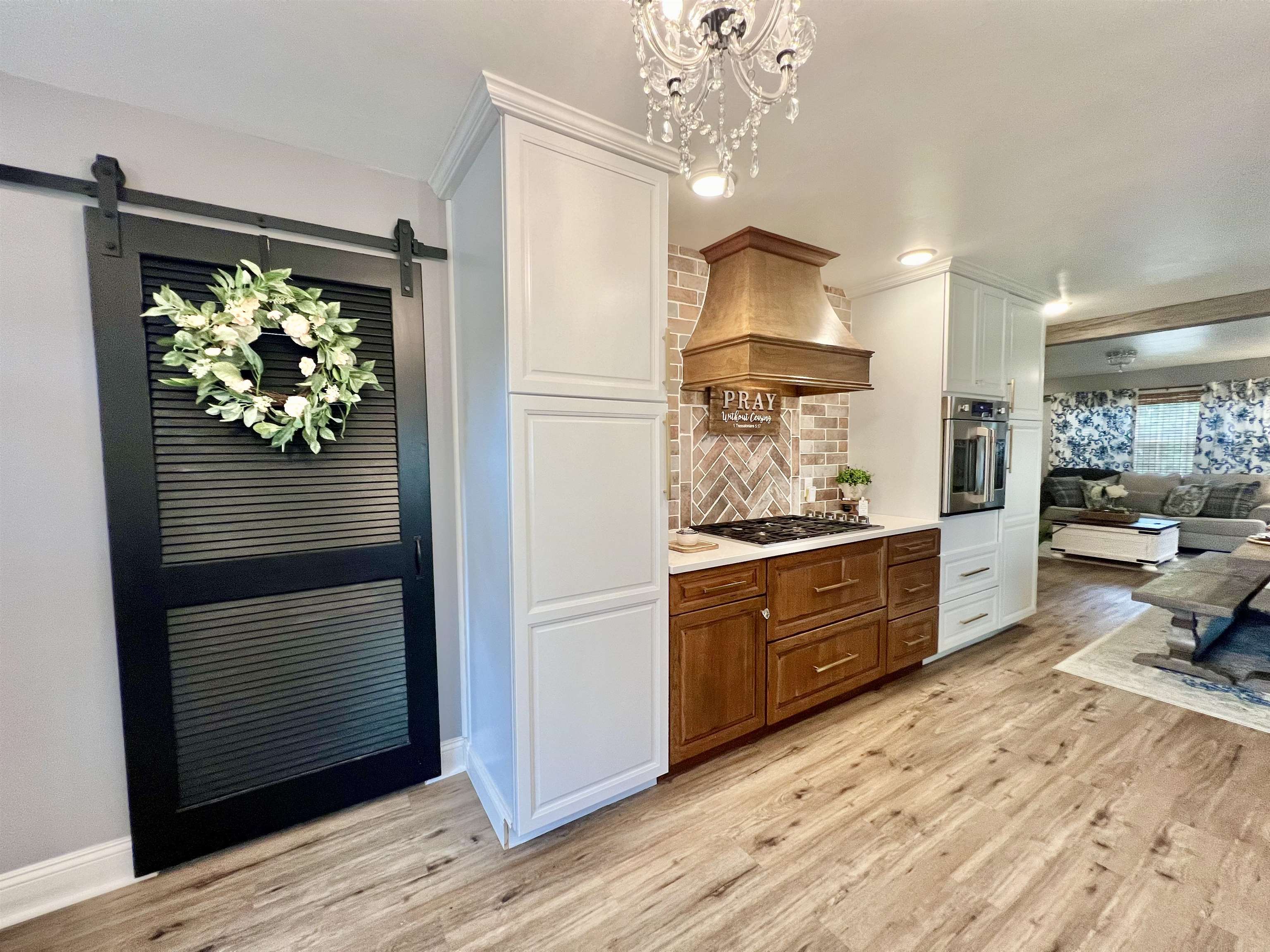 Laundry Room separate from the kitchen