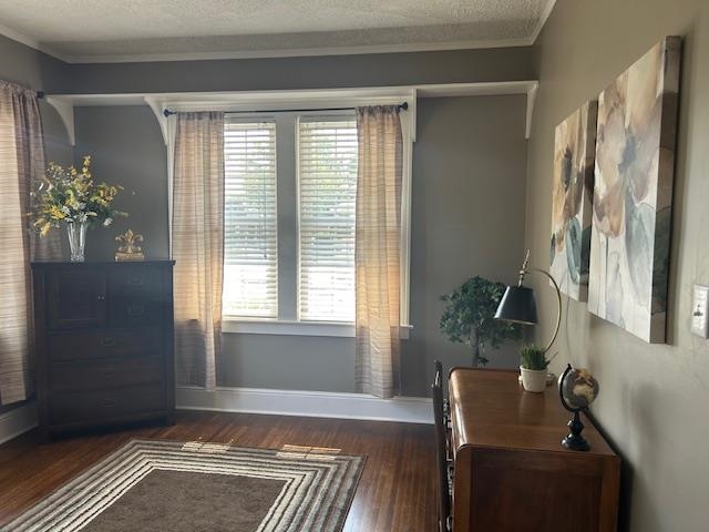 Generous sized bedroom currently used as an office.  Love the windows!