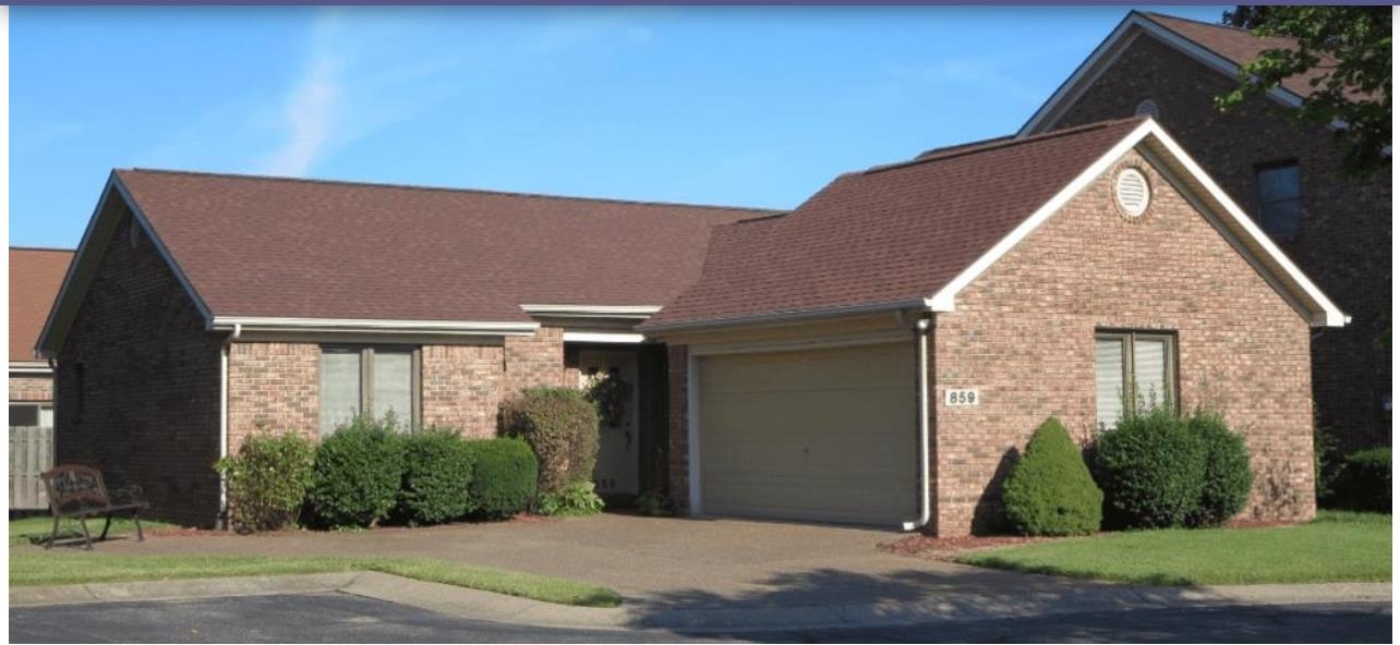 859 Live oak pl, Owensboro, Kentucky 42303, 2 Bedrooms Bedrooms, ,2 BathroomsBathrooms,Condominium,For Sale,Live oak pl,91119