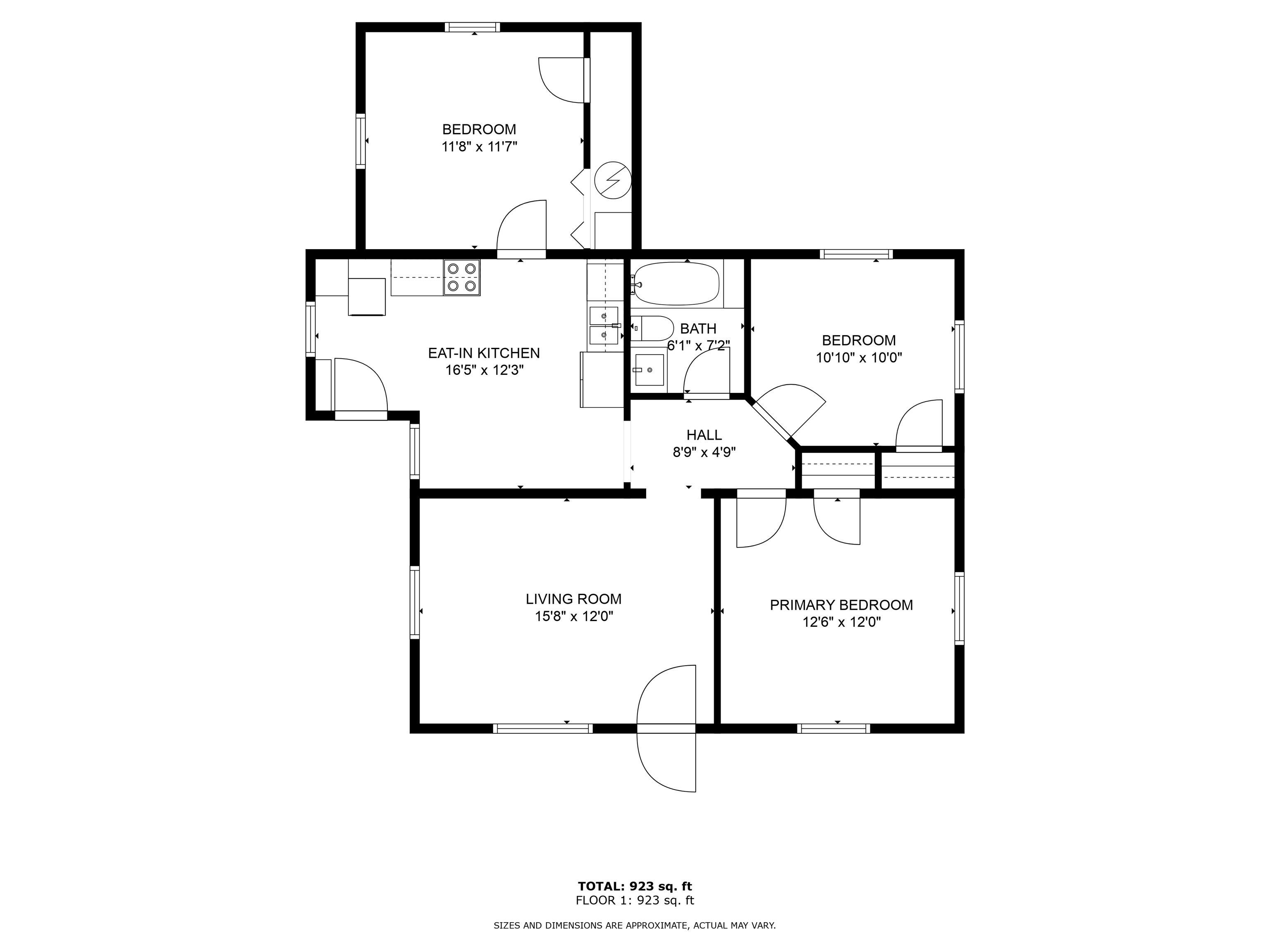 423 East 27th, Owensboro, Kentucky 42303, 3 Bedrooms Bedrooms, ,1 BathroomBathrooms,Single Family Residence,For Sale,East 27th,91317