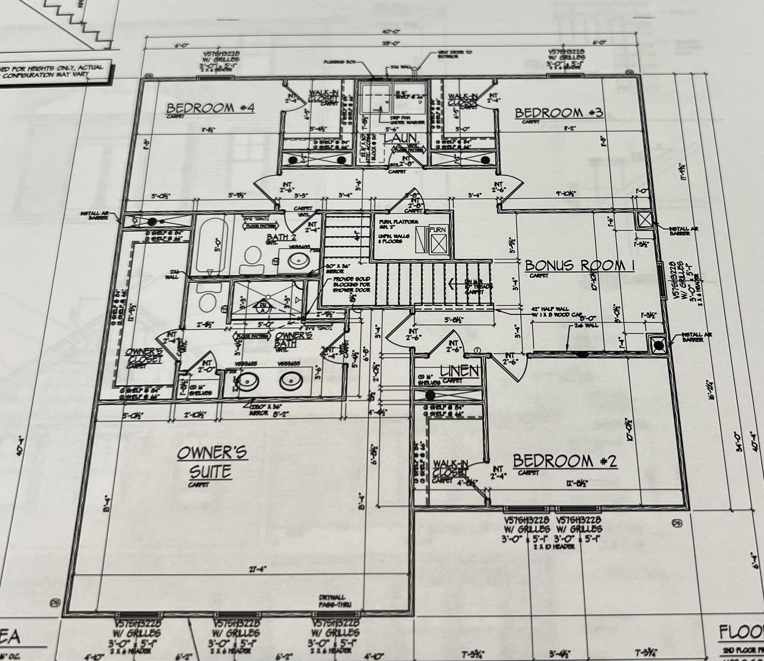 2nd Floor Floorplan