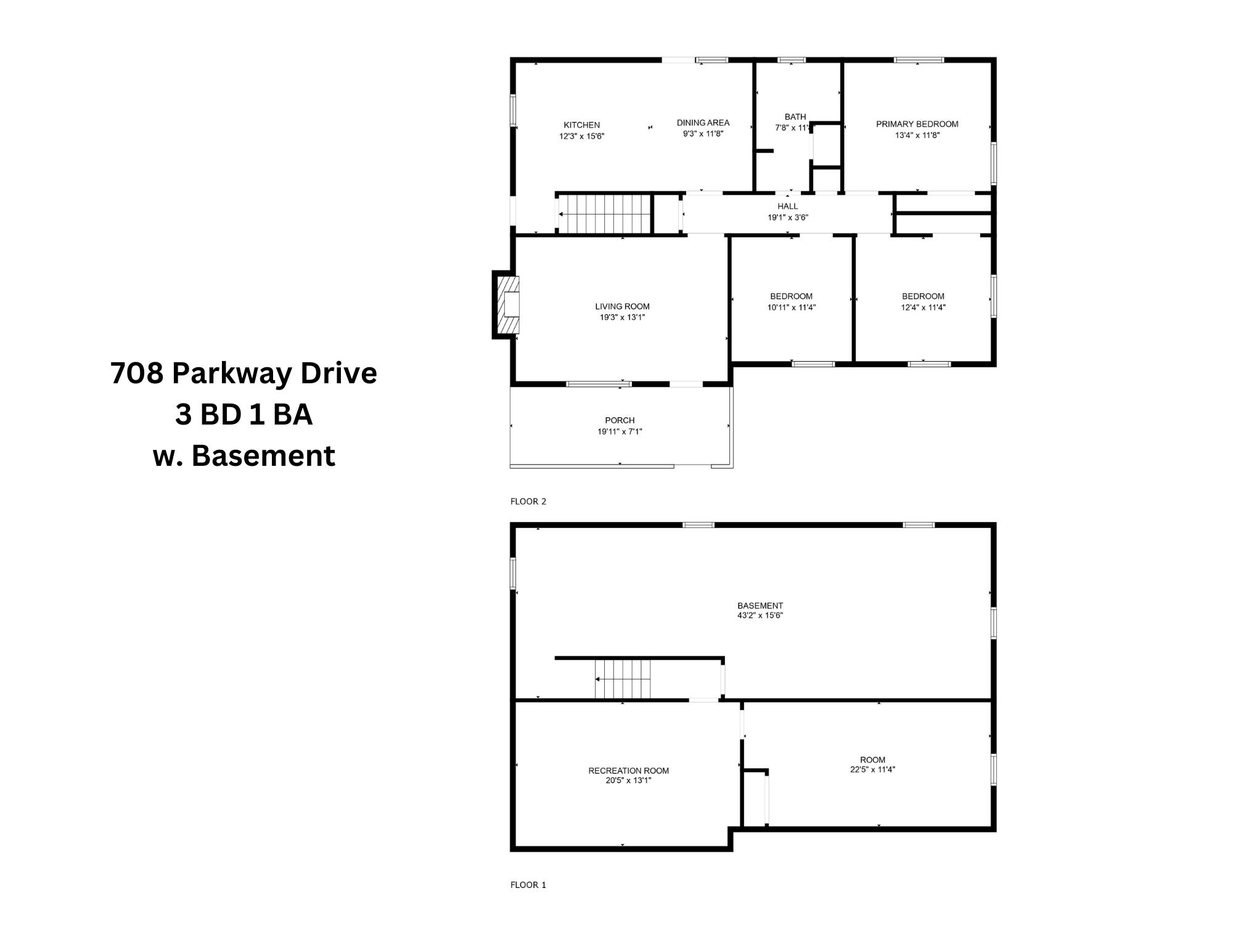 708 Parkway Drive, Owensboro, Kentucky 42303, 3 Bedrooms Bedrooms, ,1 BathroomBathrooms,Single Family Residence,For Sale,Parkway Drive,91484