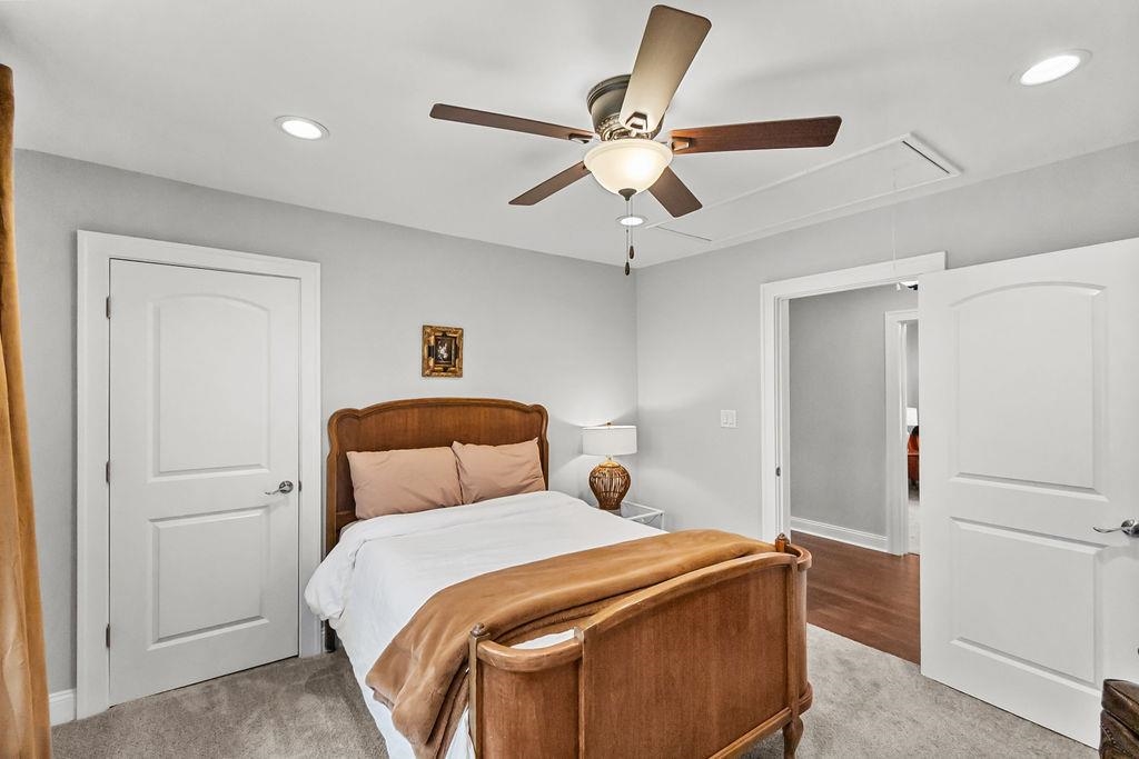 Check out the HUGE closets and storage area.