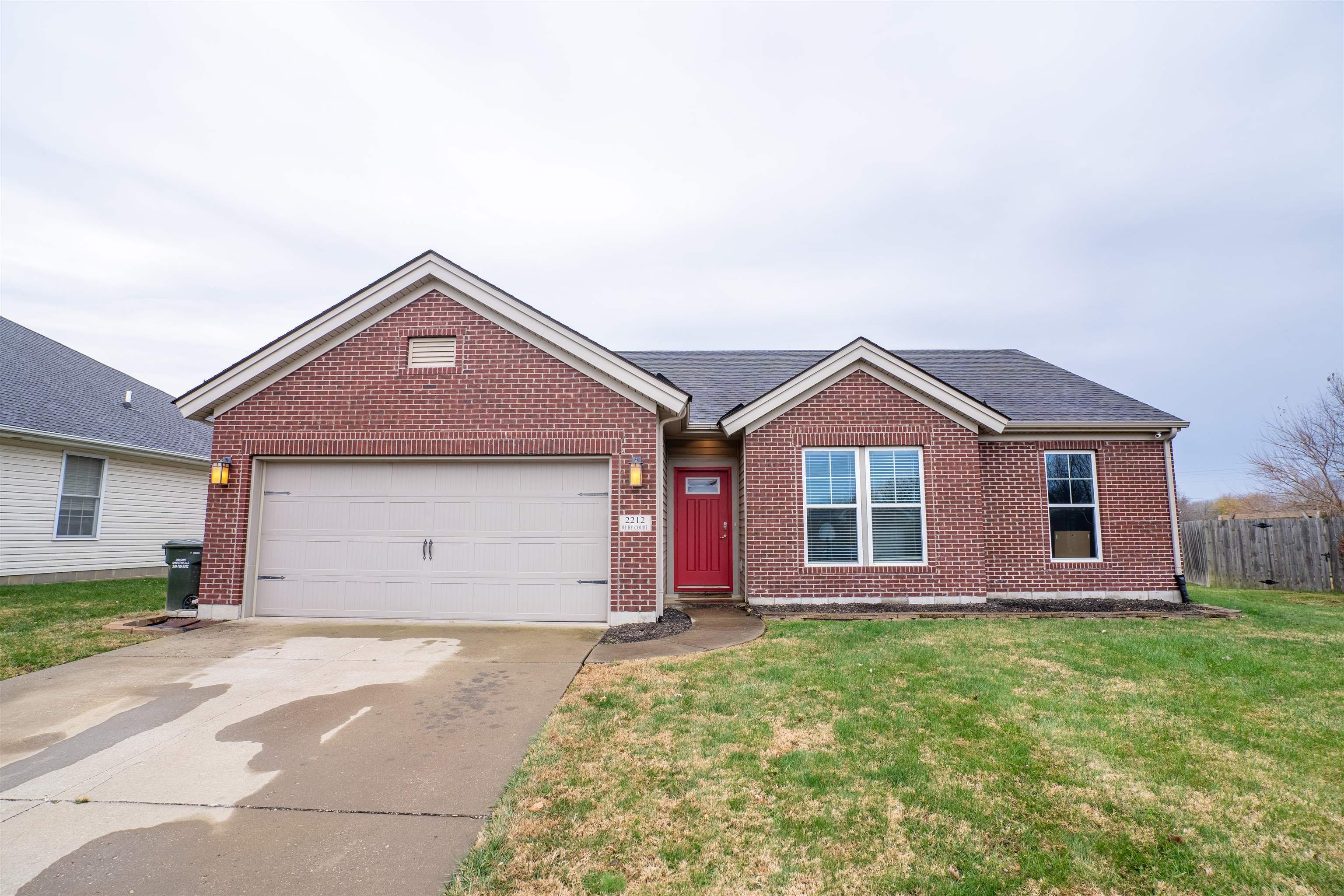 2212 Ruby Ct, Owensboro, Kentucky 42303, 3 Bedrooms Bedrooms, ,2 BathroomsBathrooms,Single Family Residence,For Sale,Ruby Ct,91613