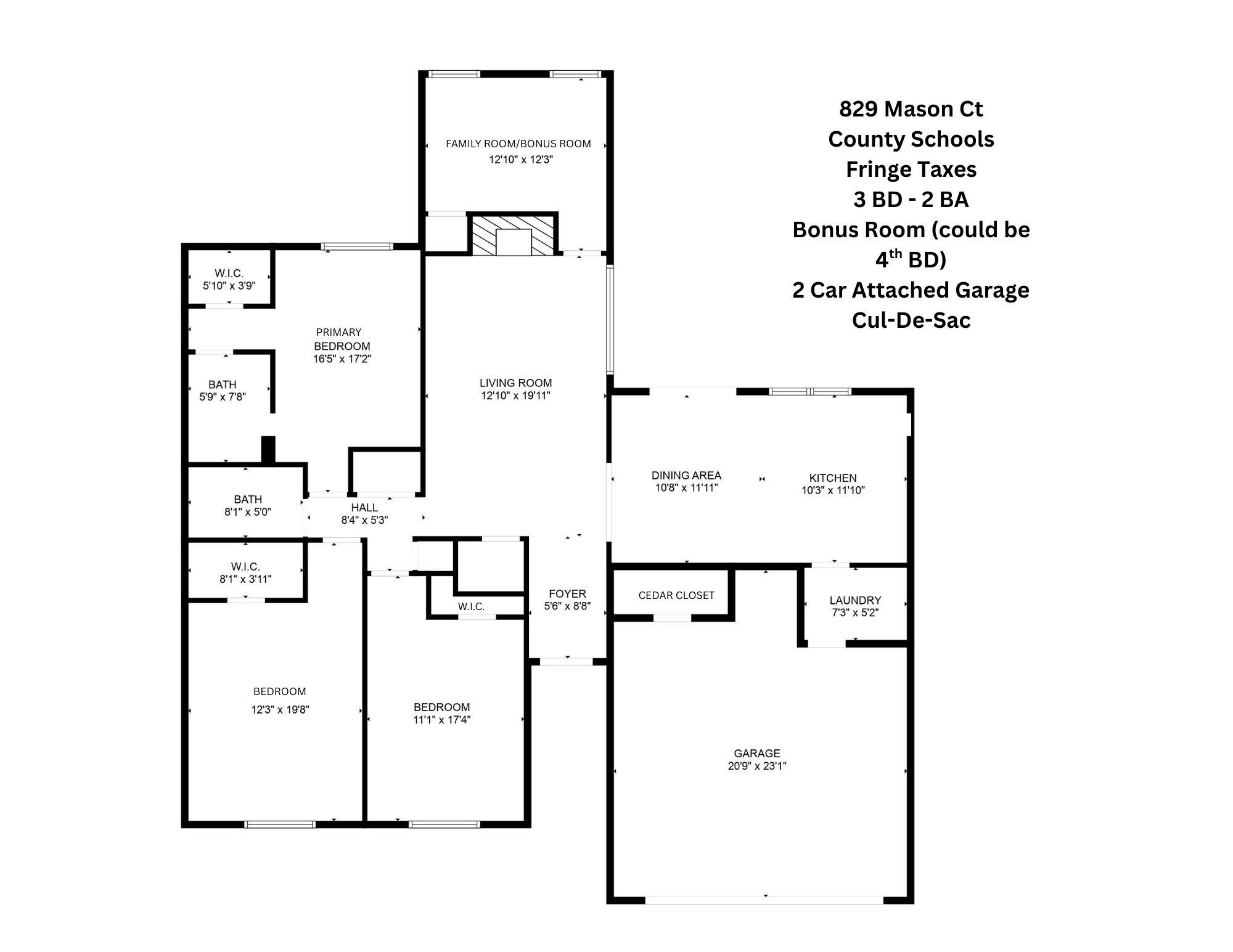 829 Mason Court, Owensboro, Kentucky 42303, 3 Bedrooms Bedrooms, ,2 BathroomsBathrooms,Single Family Residence,For Sale,Mason Court,92045