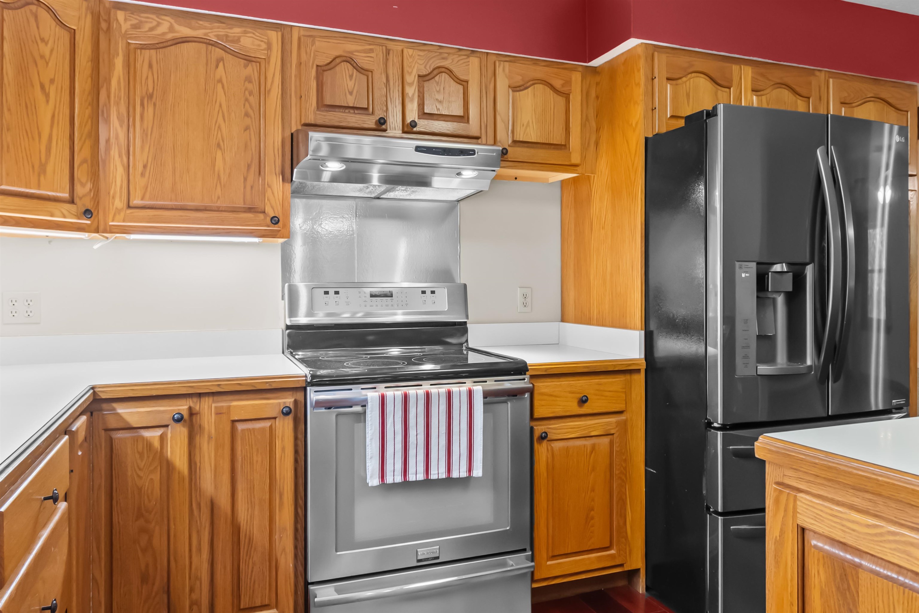 Induction range & Refrigerator