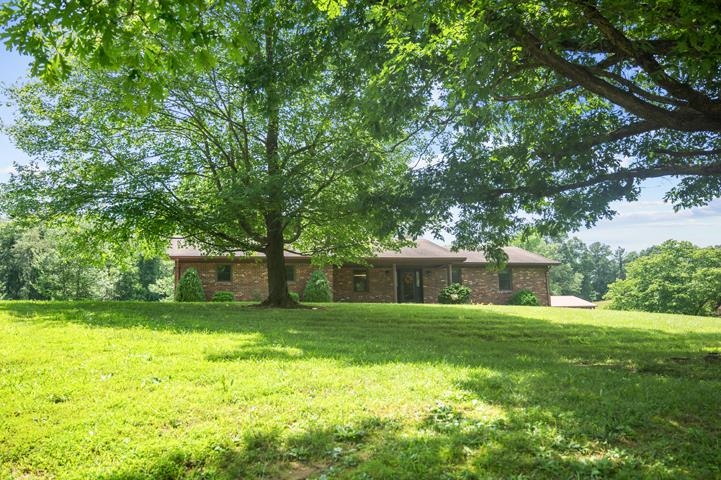 Large front yard