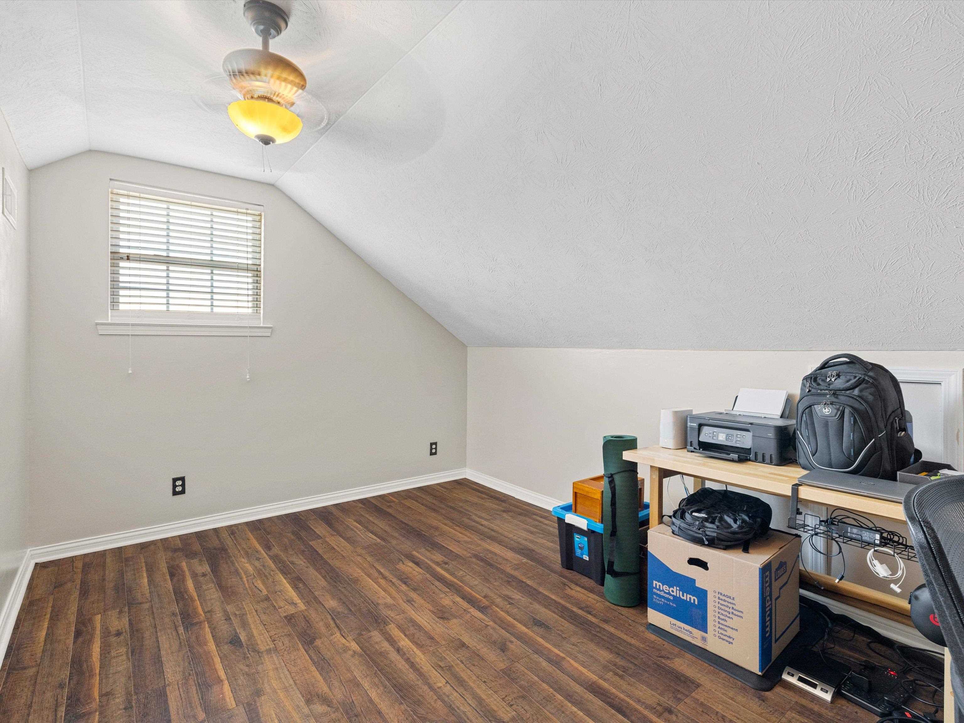 Can be 4th bedroom, office, exercise, game room . . . you name it!