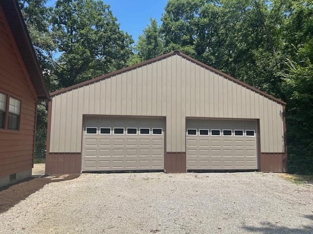Who doesn't want a large detached garage/workshop?